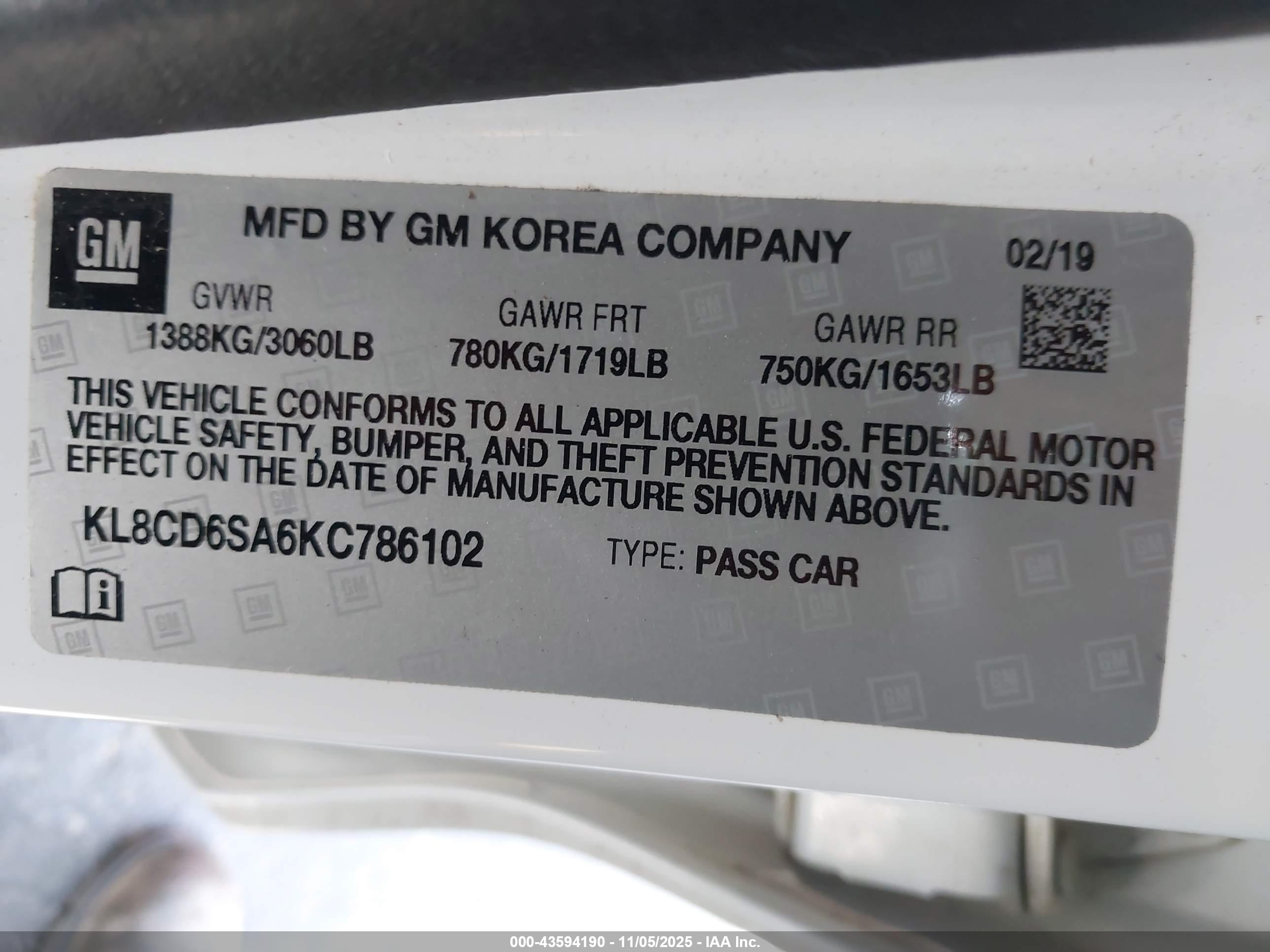CHEVROLET SPARK image 9