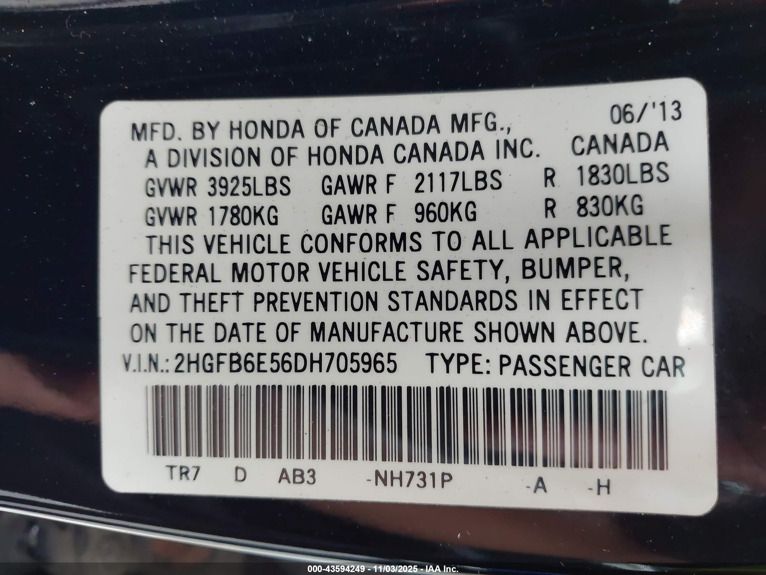 HONDA CIVIC image 9