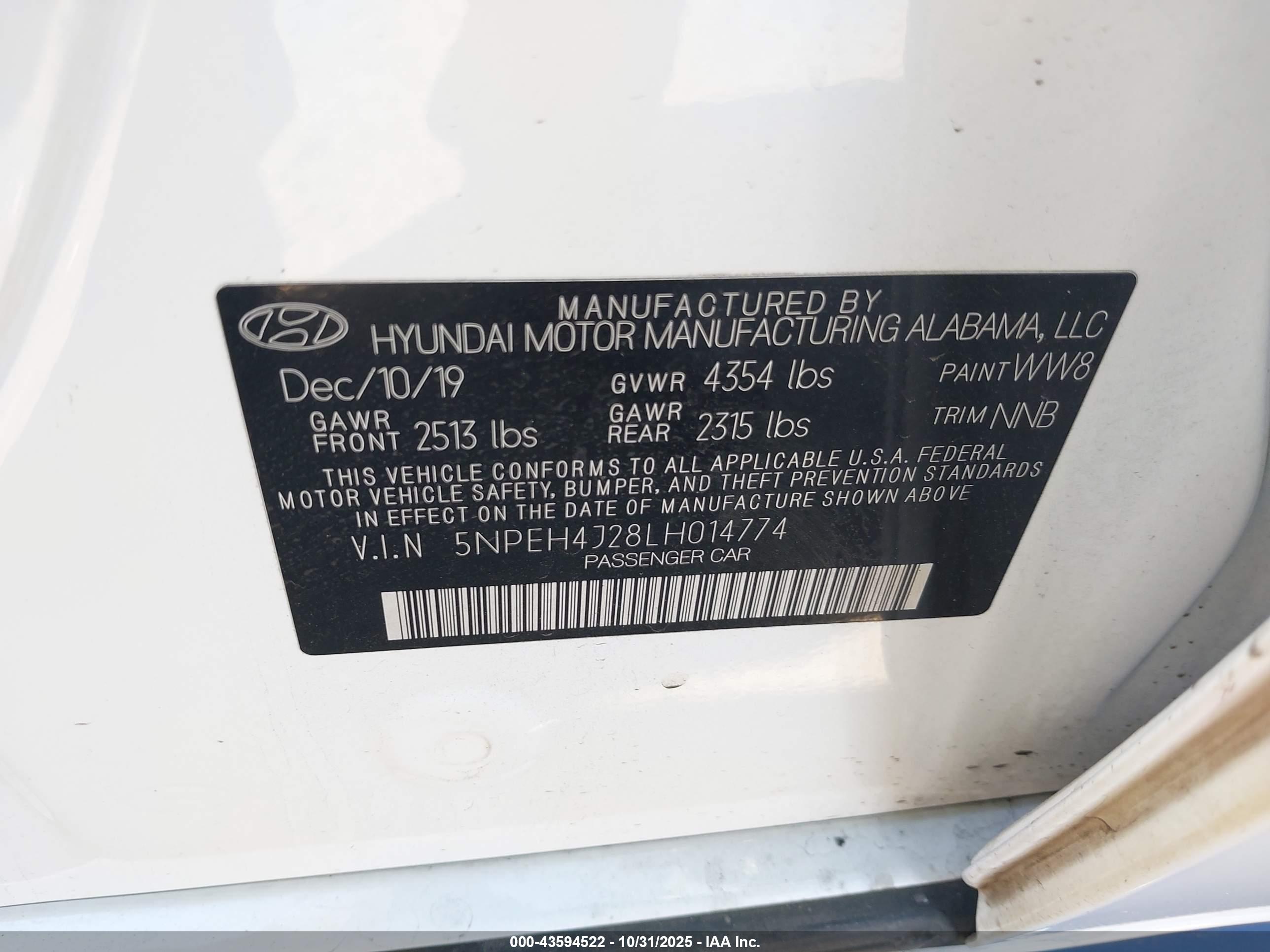 HYUNDAI SONATA image 9