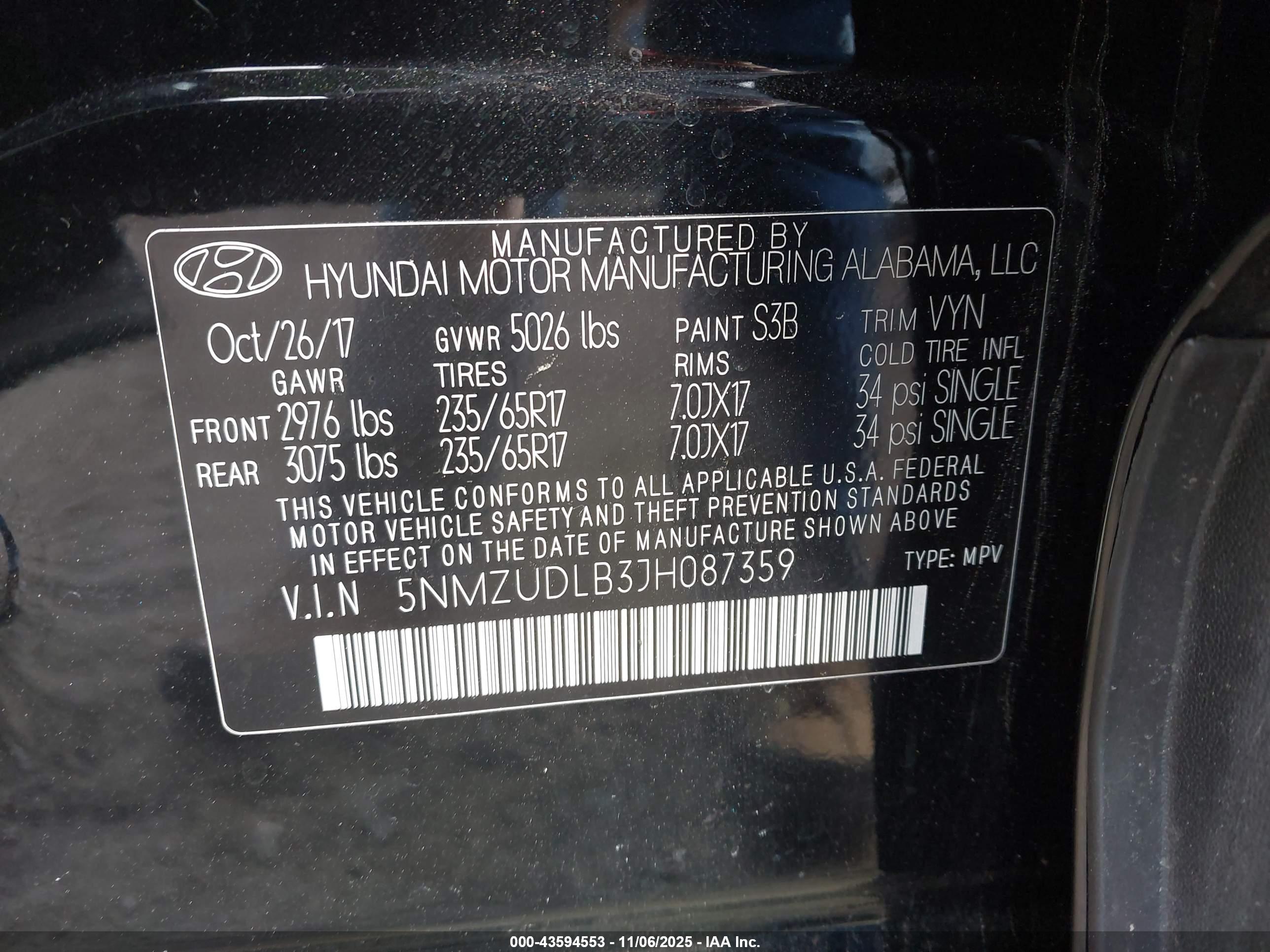 HYUNDAI SANTA image 9