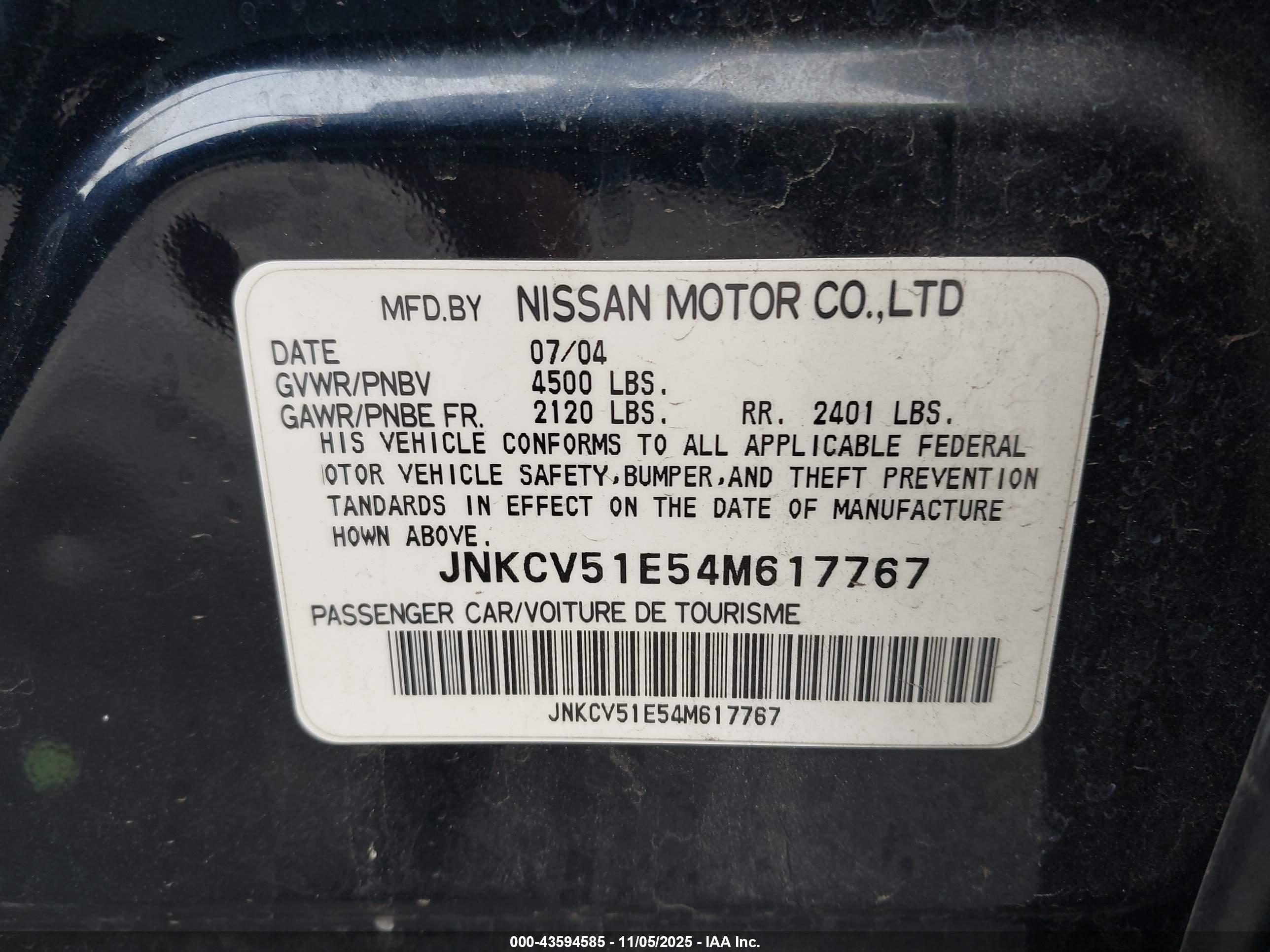 INFINITI G35 image 9