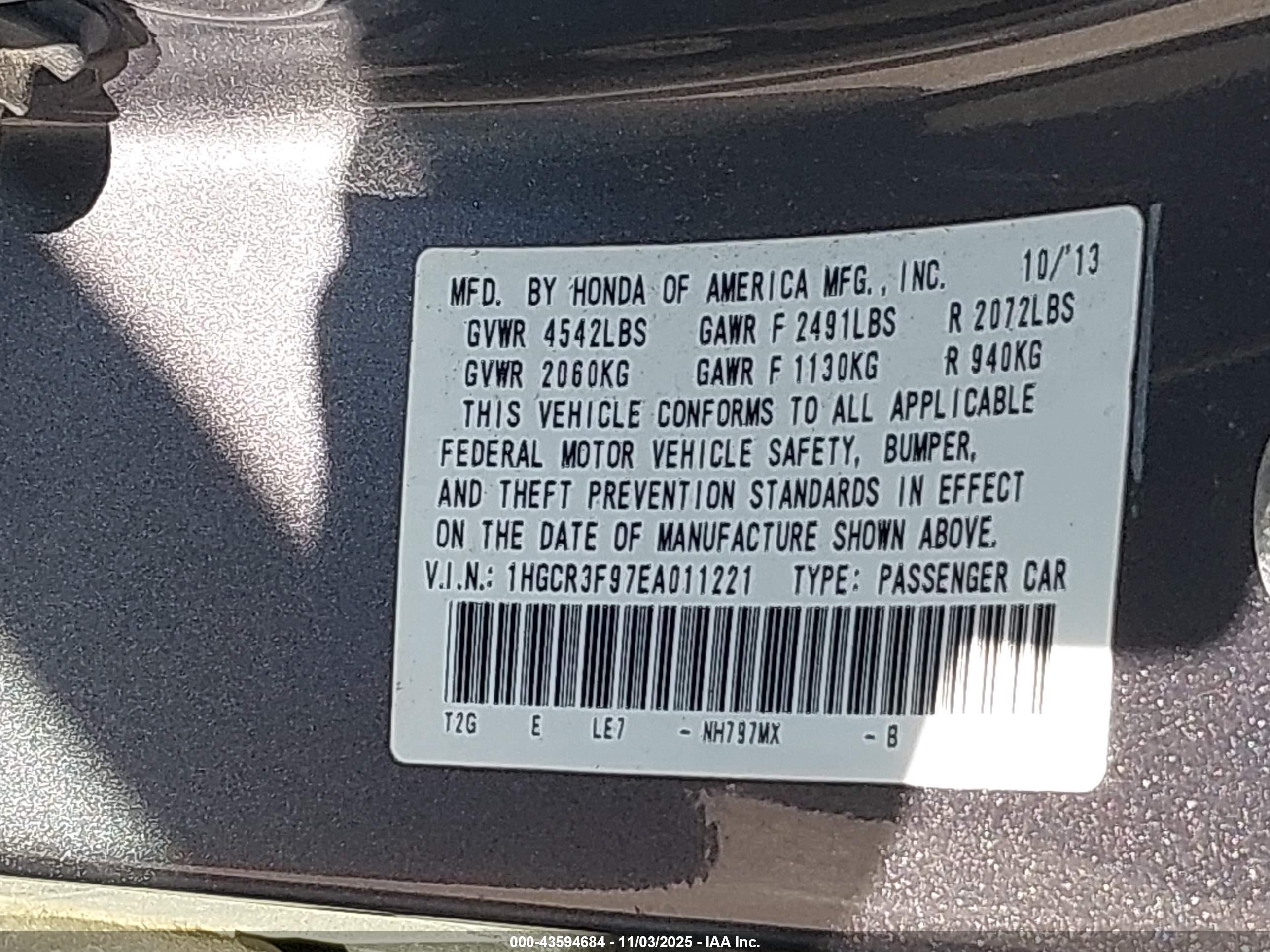 HONDA ACCORD image 9