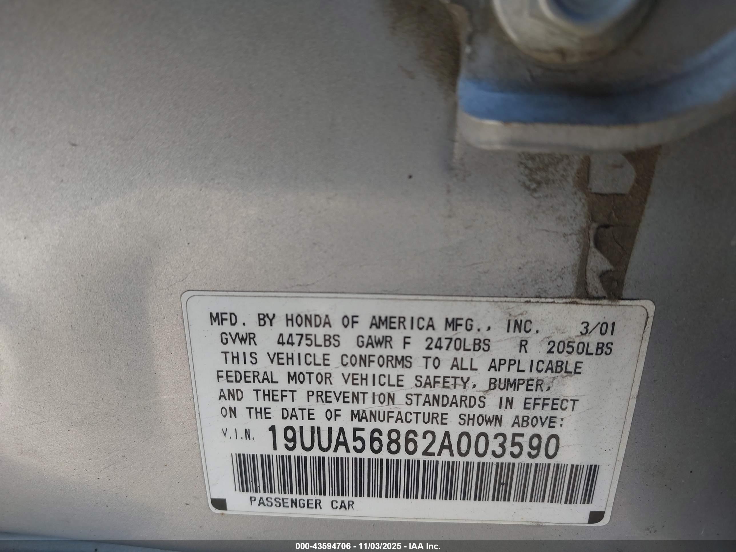 ACURA TL image 9