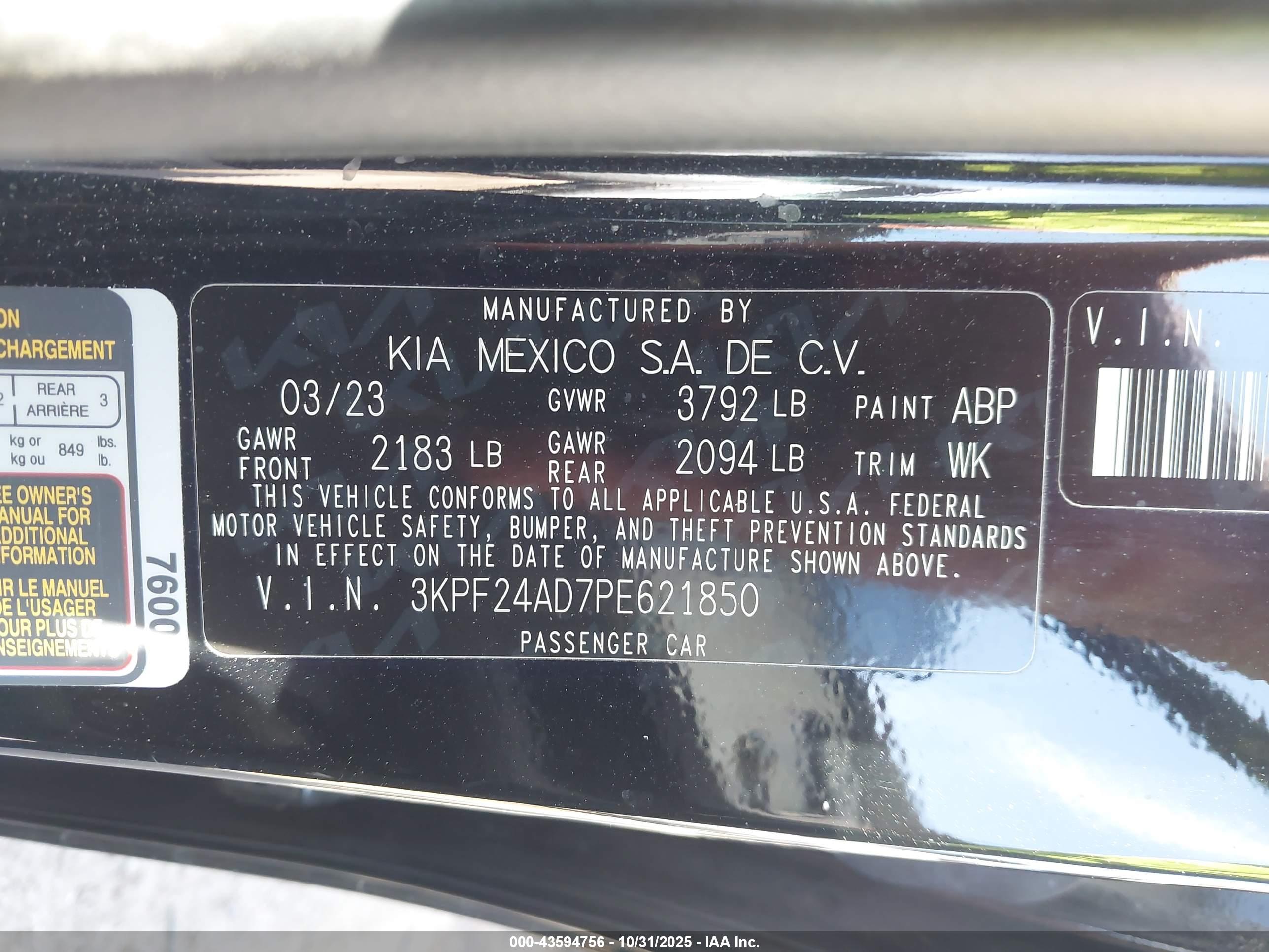 KIA FORTE image 9