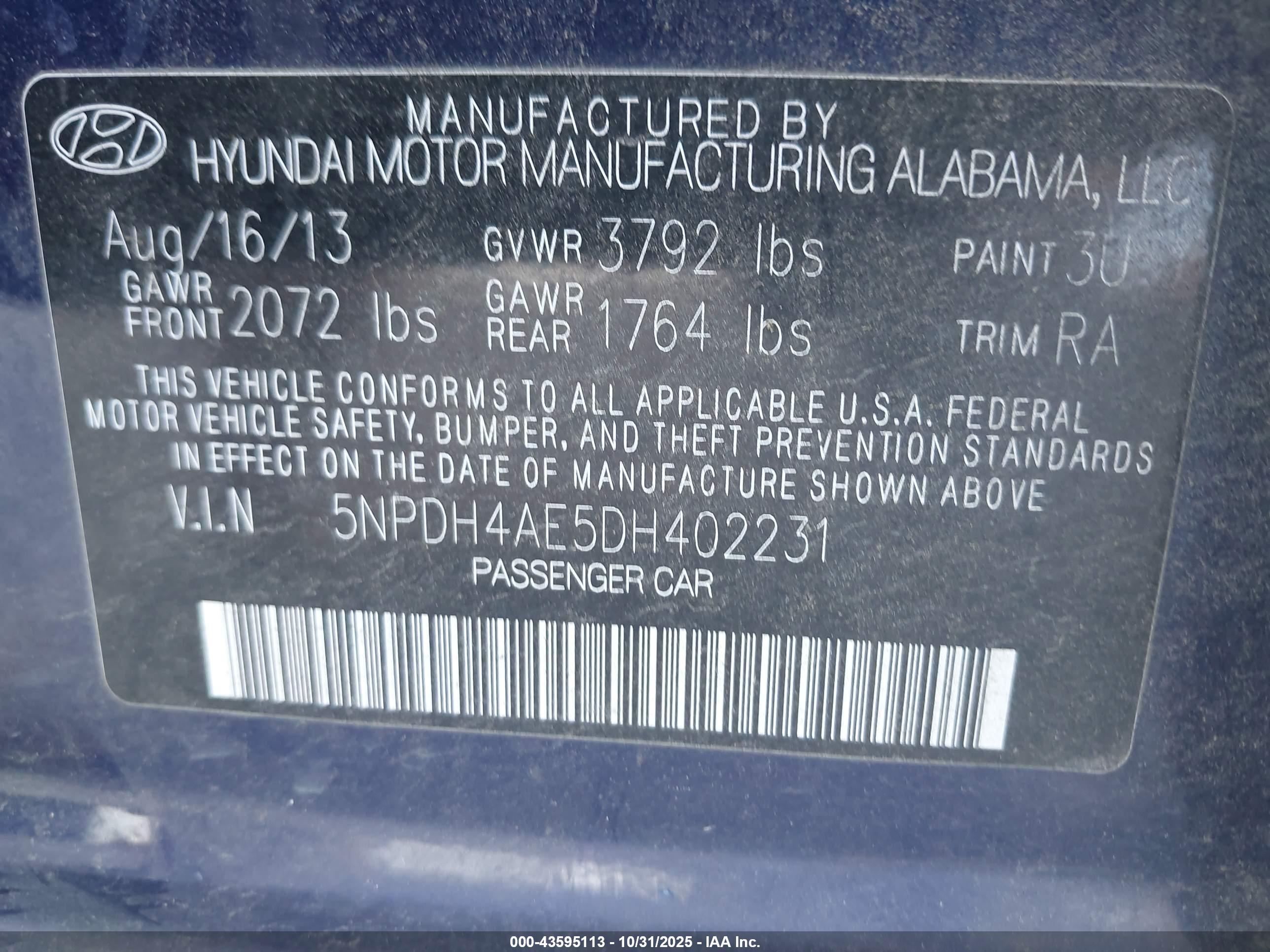 HYUNDAI ELANTRA image 9