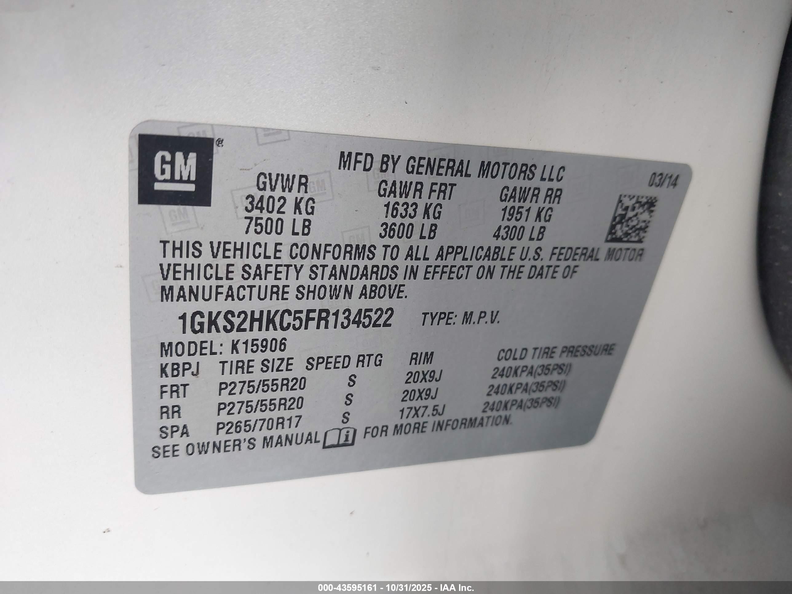 GMC YUKON image 9