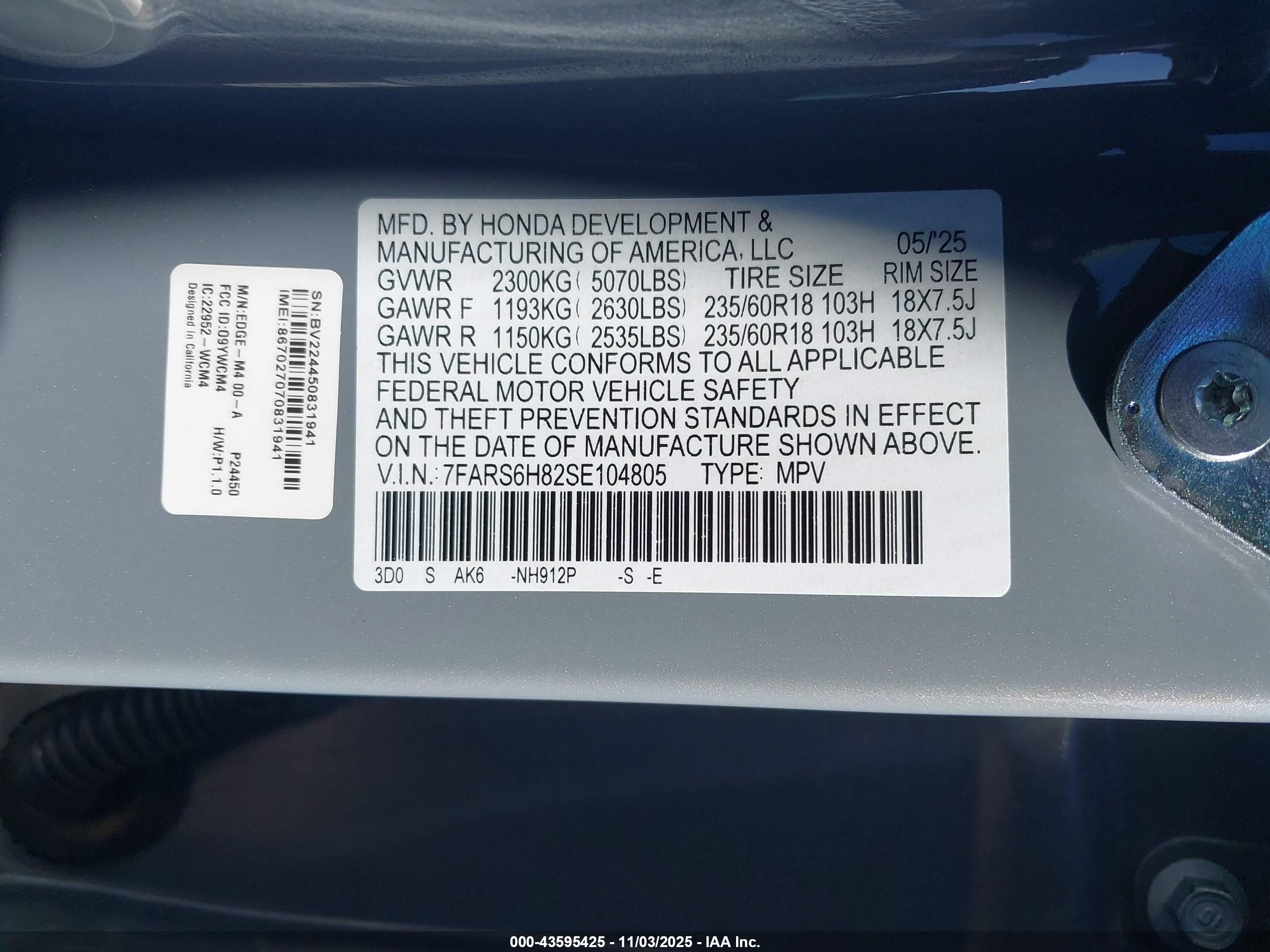 HONDA CR-V image 9