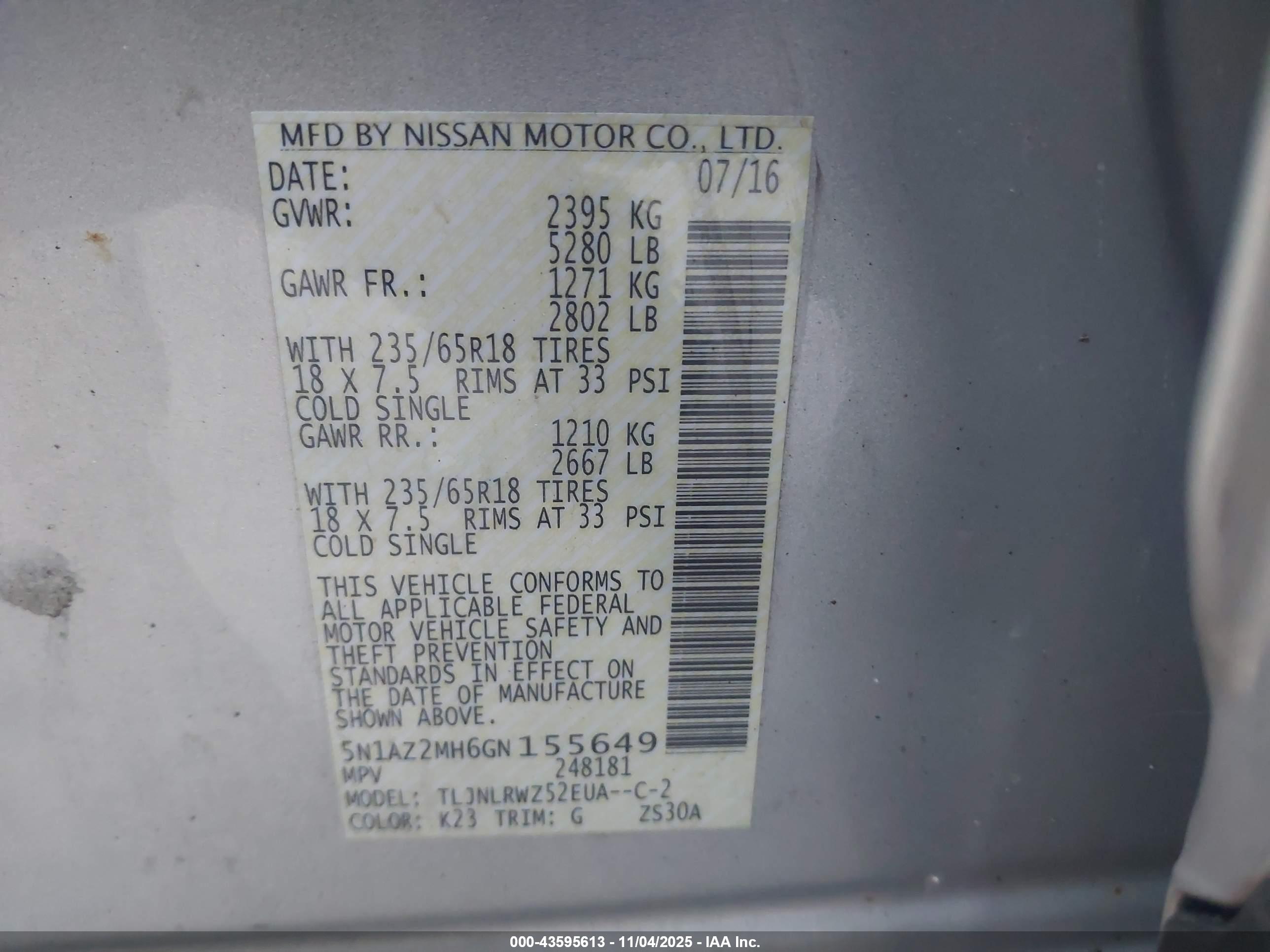 NISSAN MURANO image 9