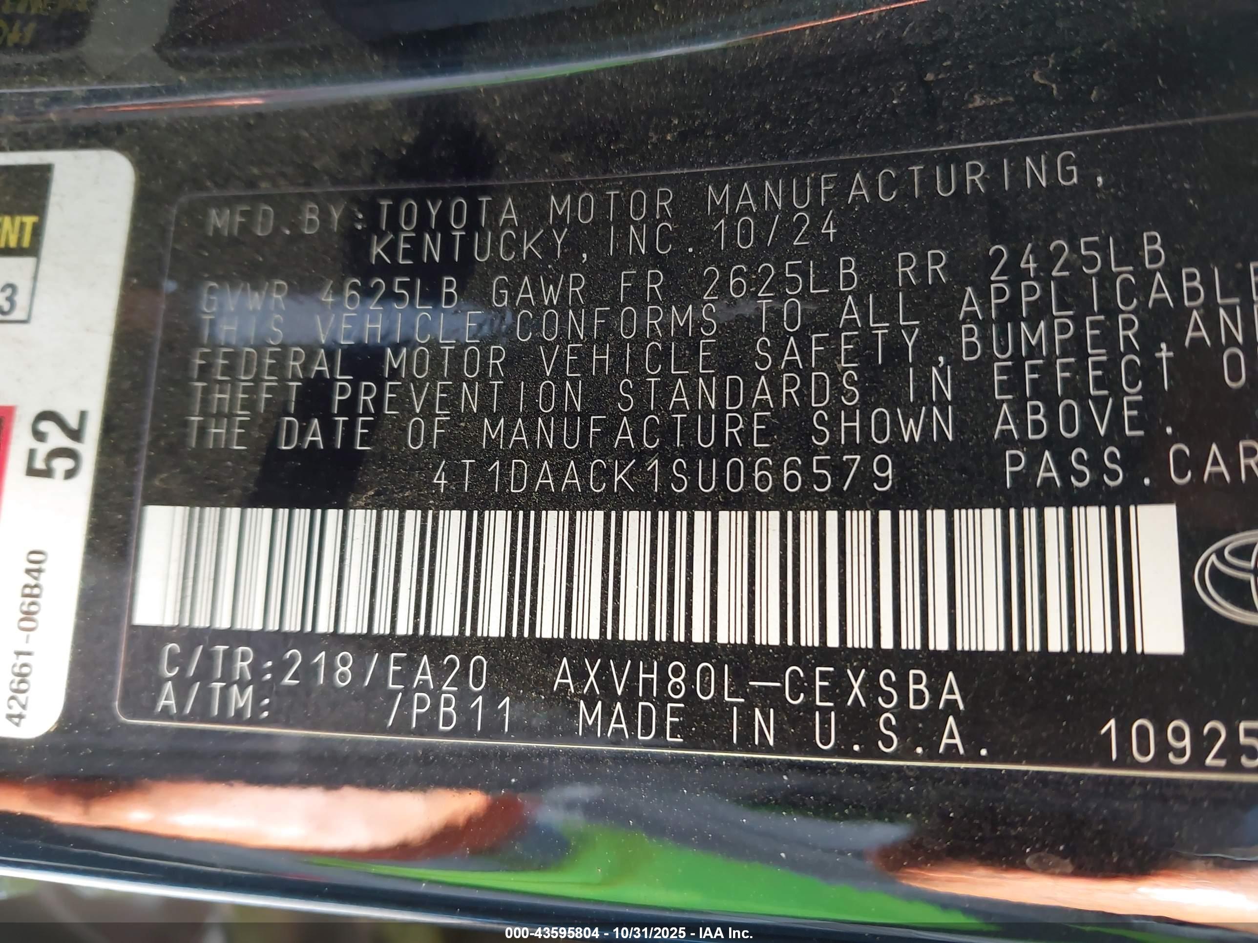 TOYOTA CAMRY image 9