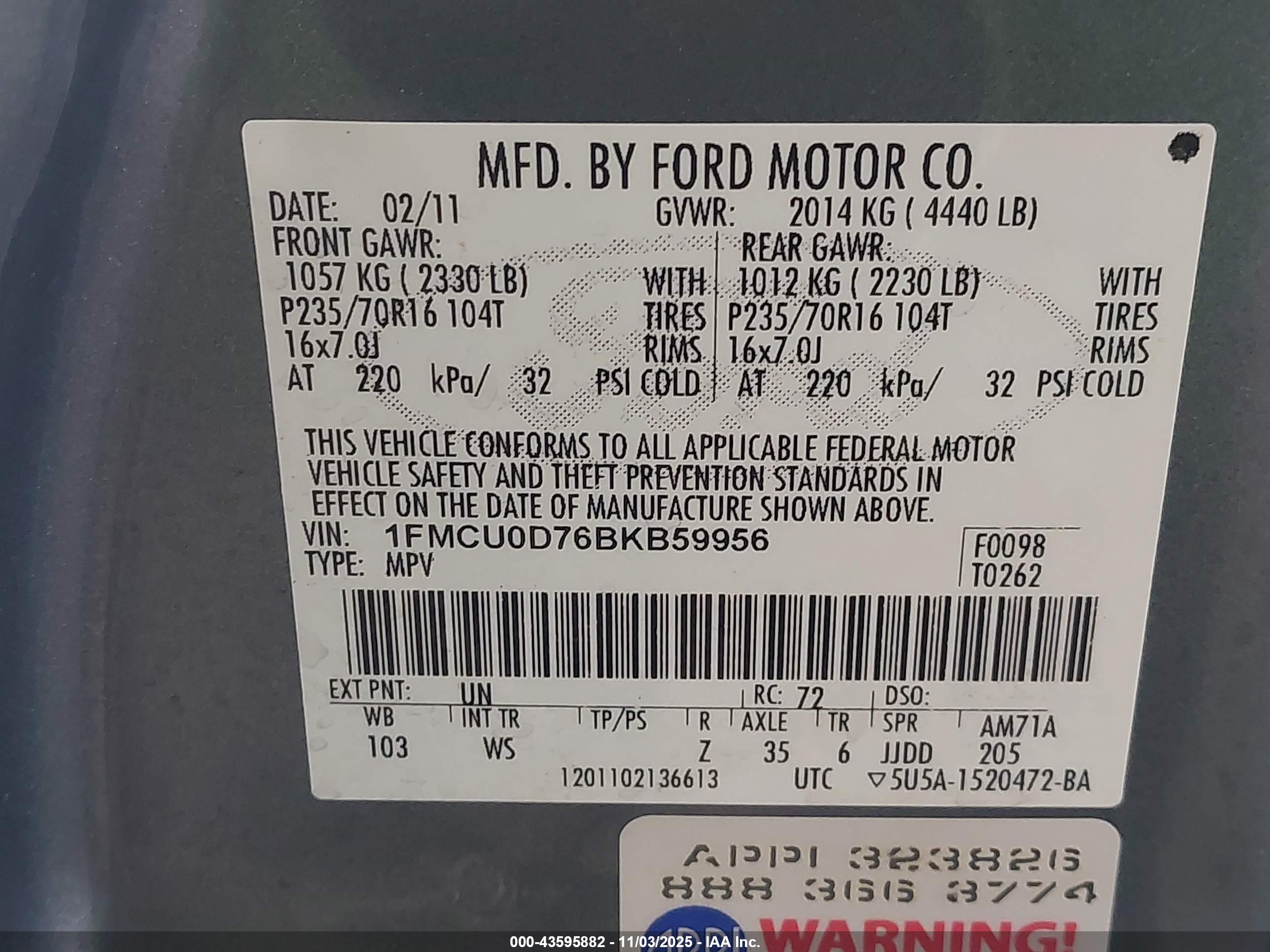 FORD ESCAPE image 9