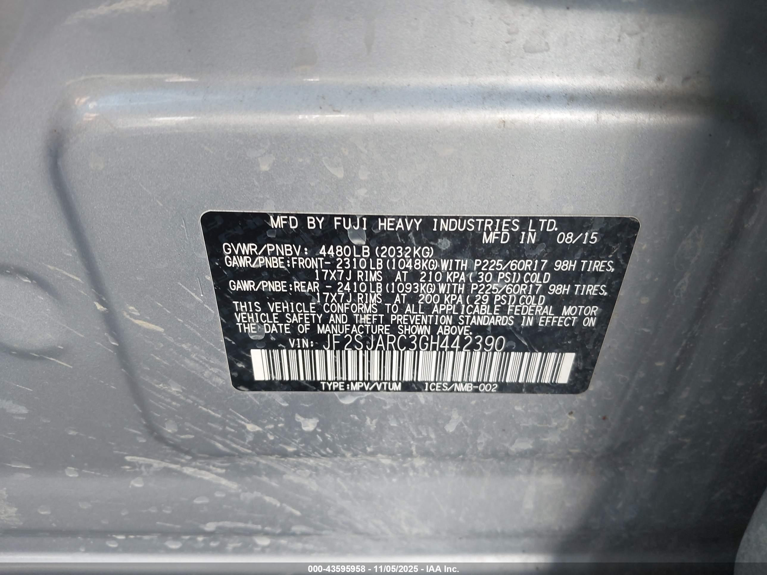 SUBARU FORESTER image 9