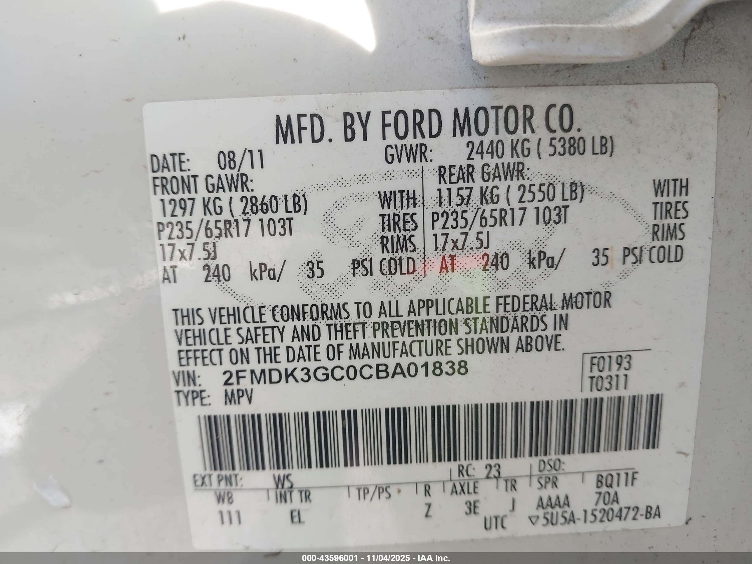 FORD EDGE image 9