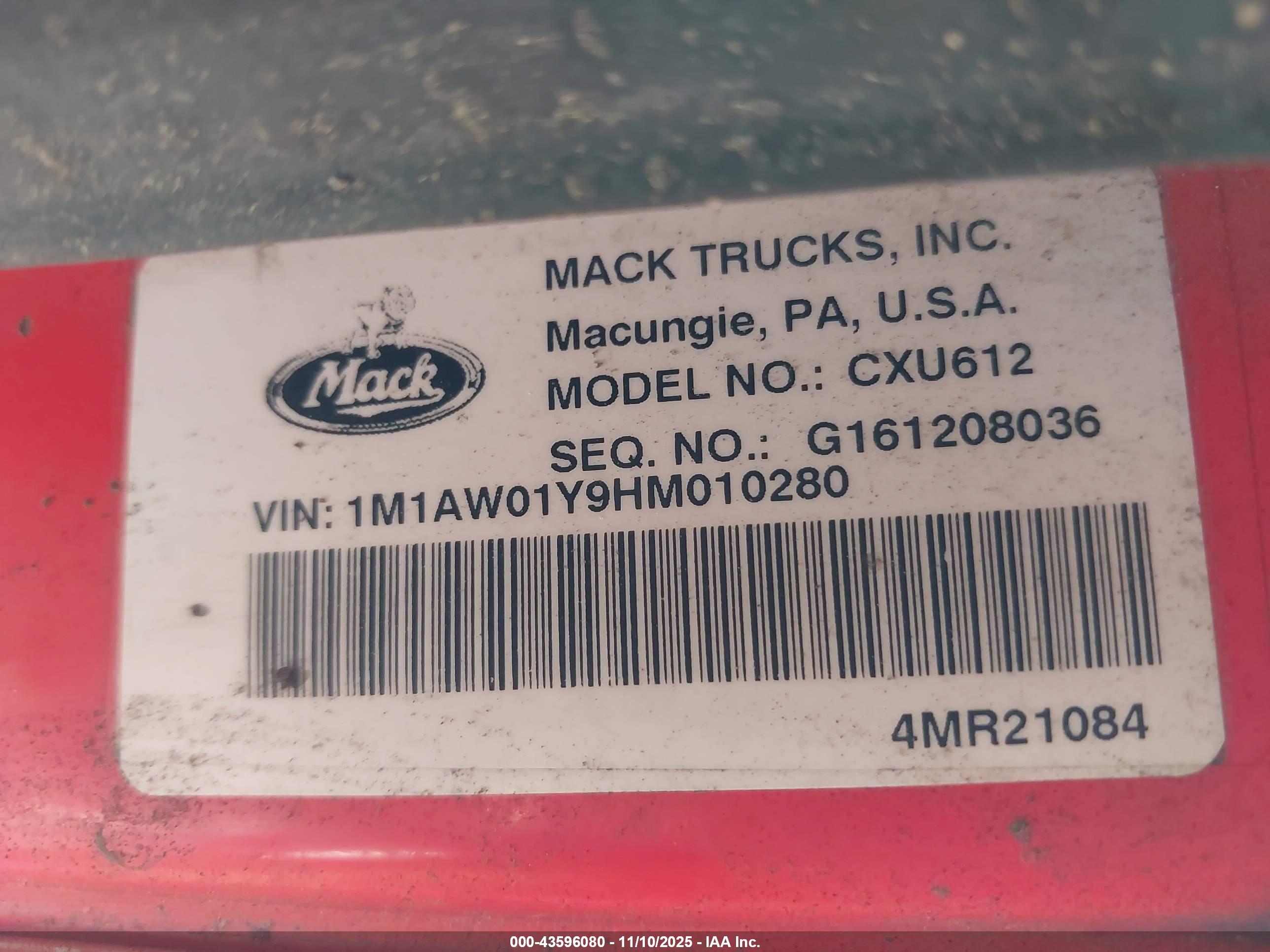 MACK PINNACLE image 9