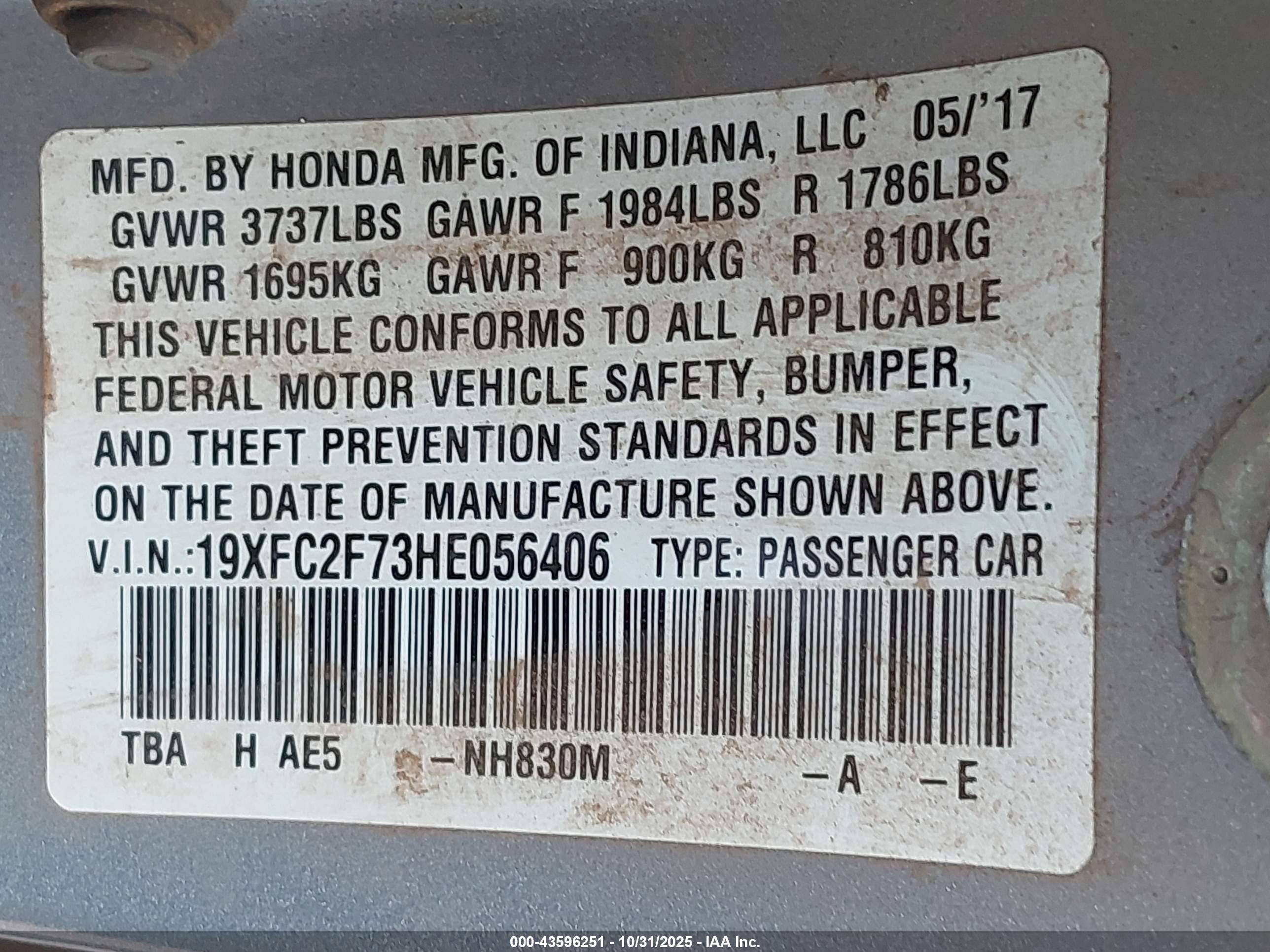 HONDA CIVIC image 9