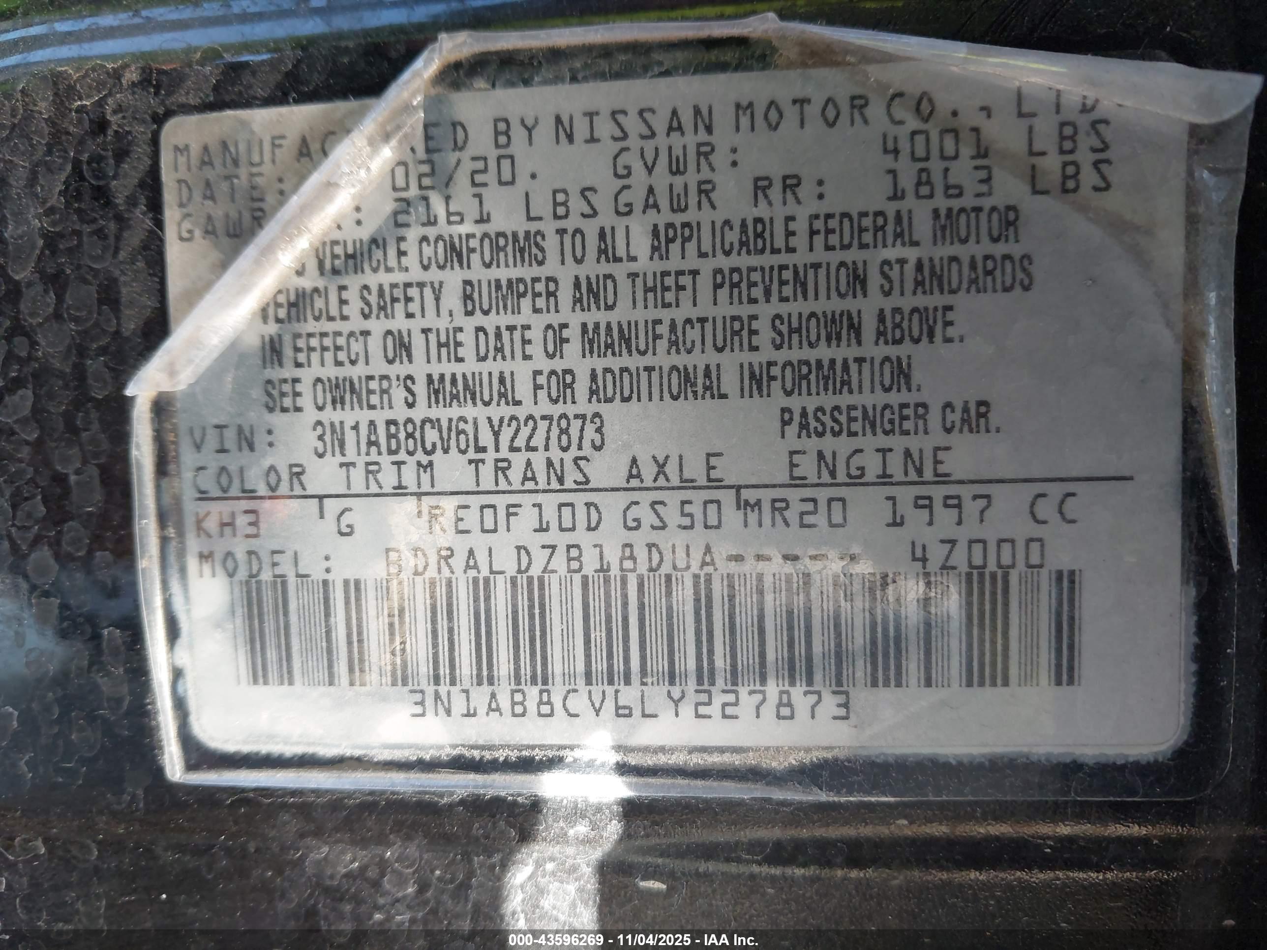 NISSAN SENTRA image 9
