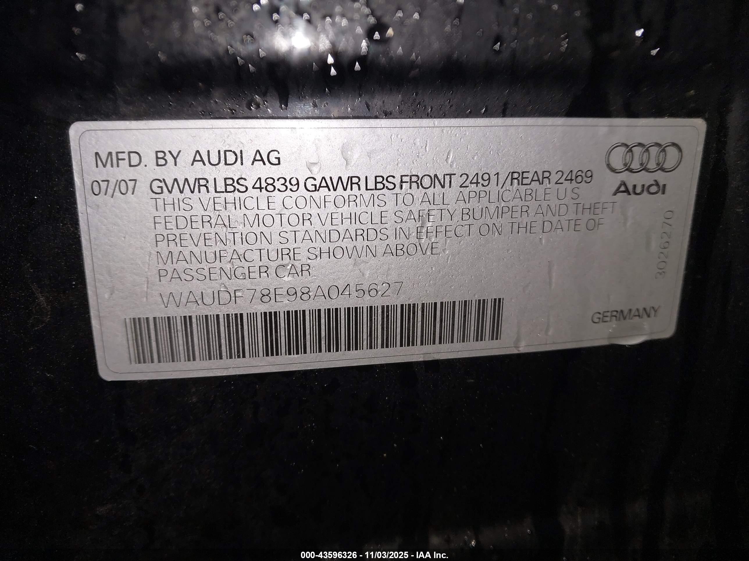 AUDI A4 image 9