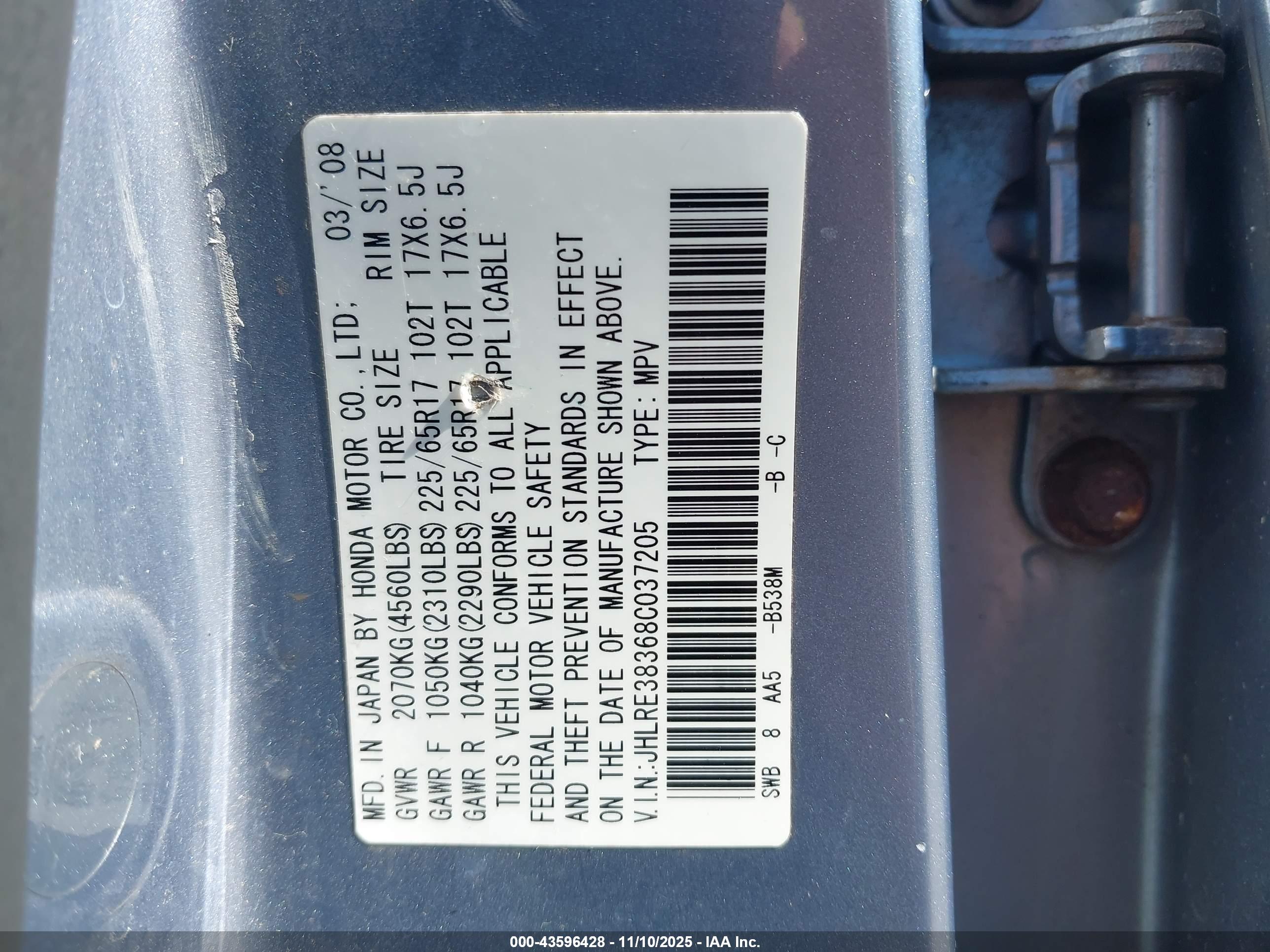 HONDA CR-V image 9