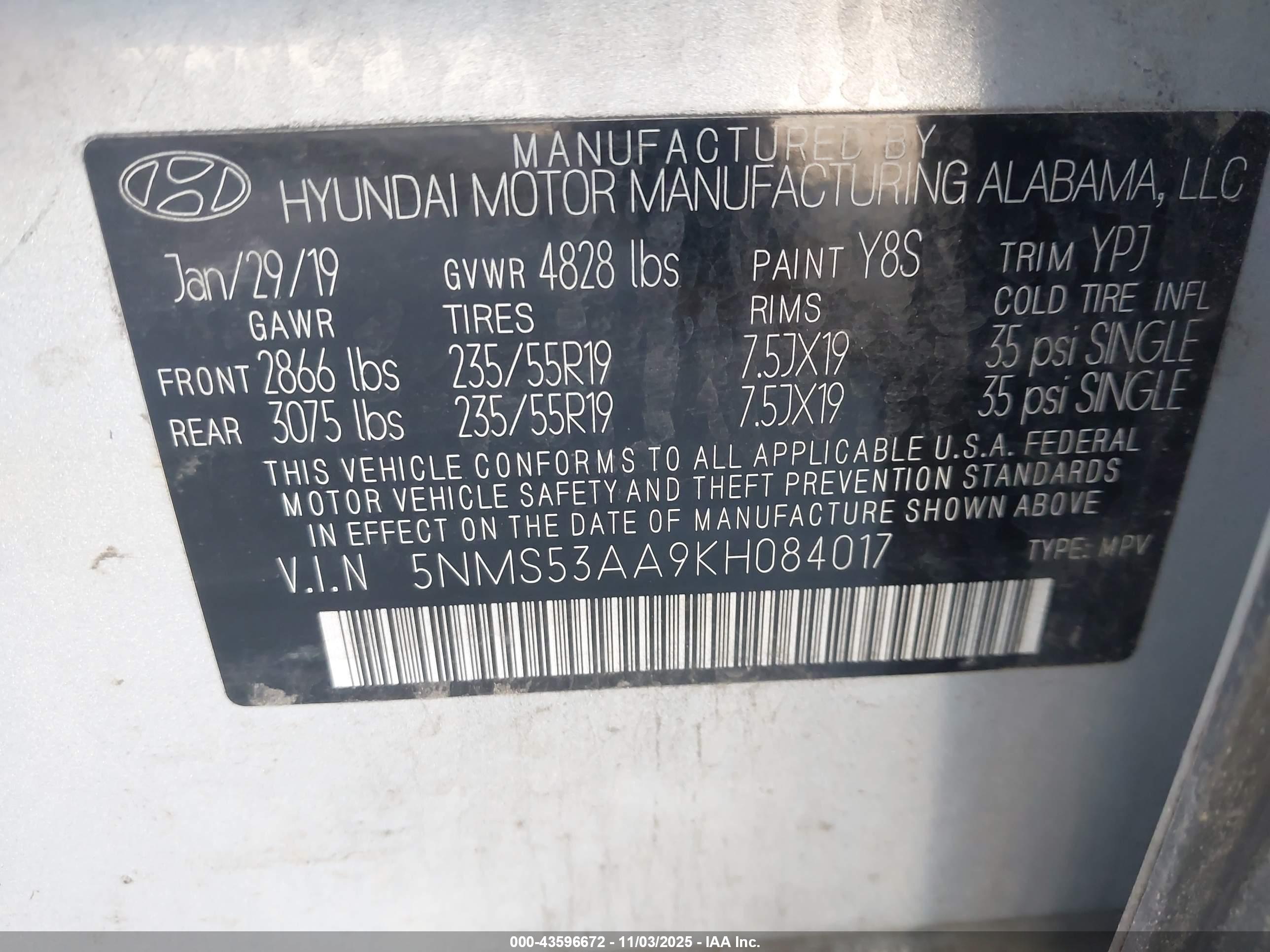 HYUNDAI SANTA image 9