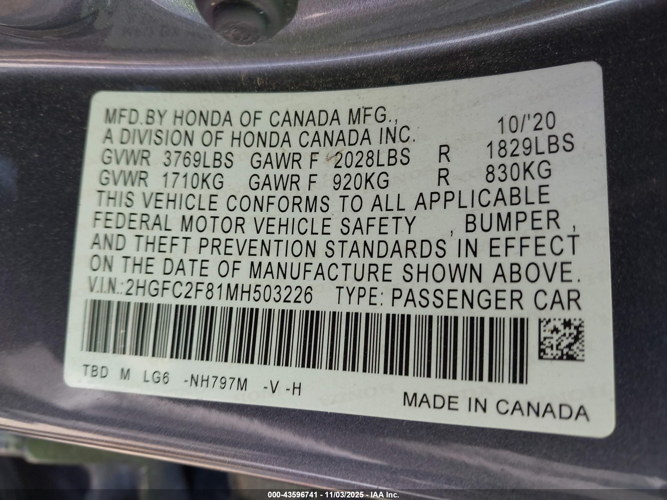 HONDA CIVIC image 9