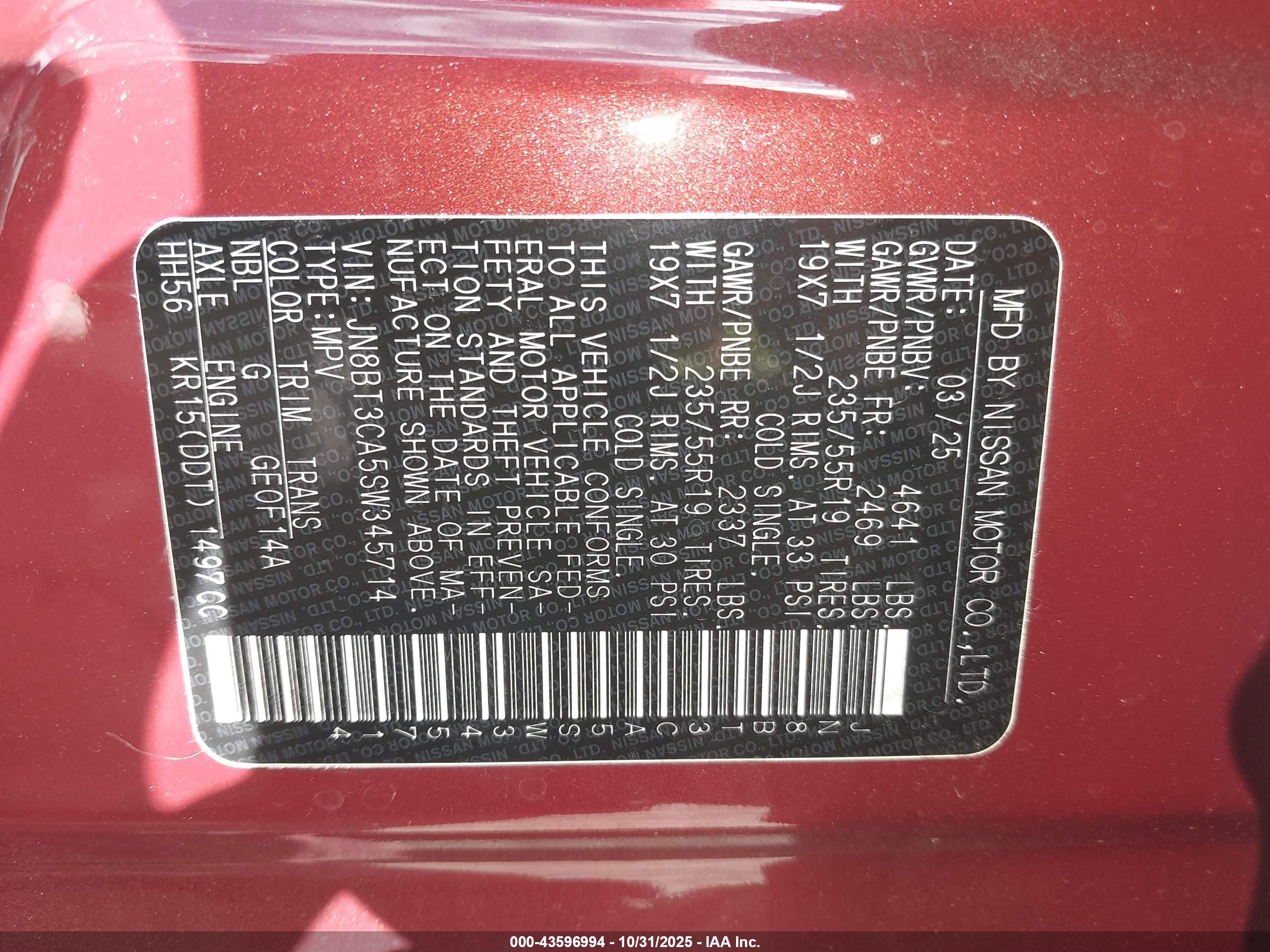 NISSAN ROGUE image 9