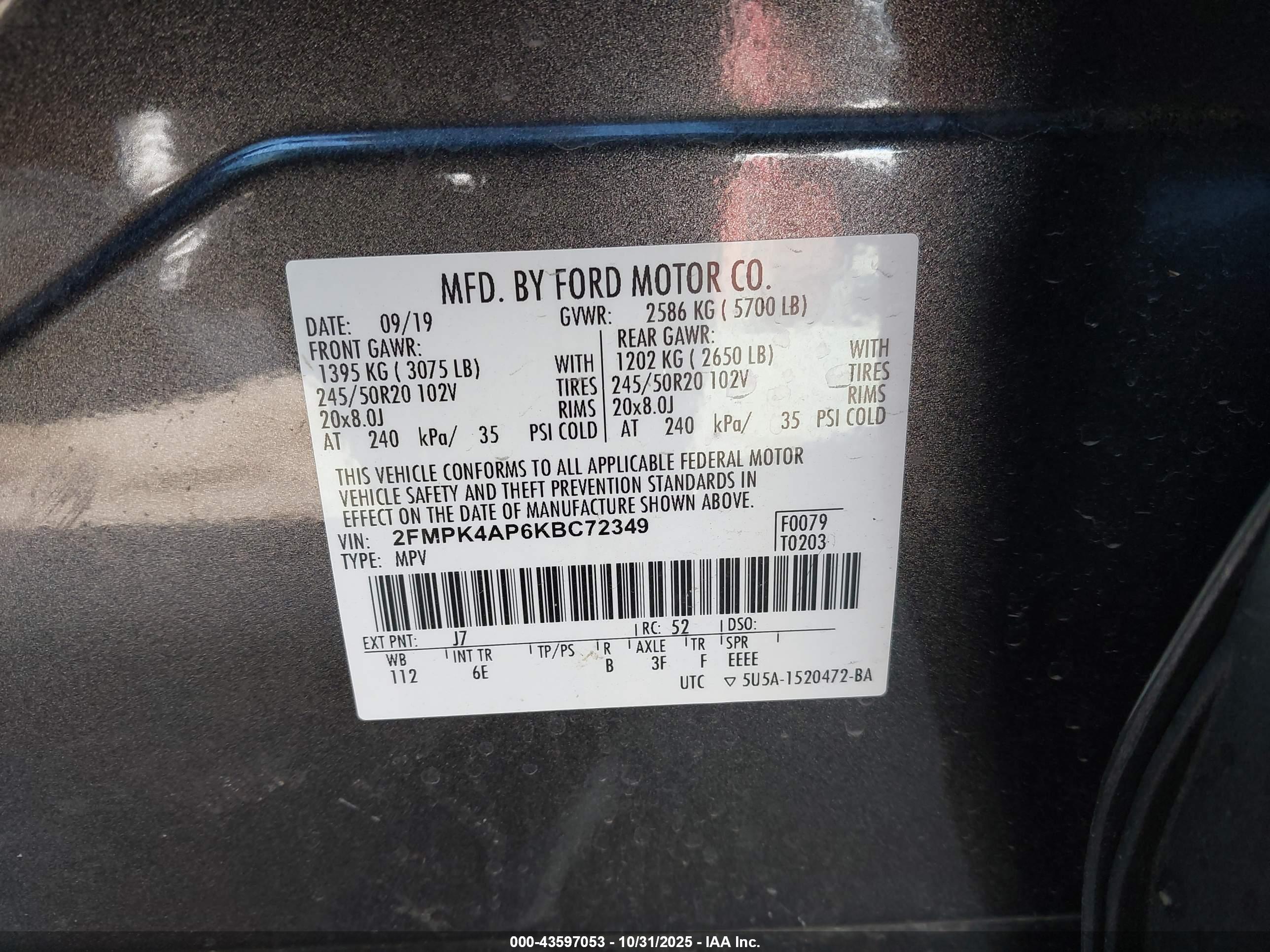 FORD EDGE image 9