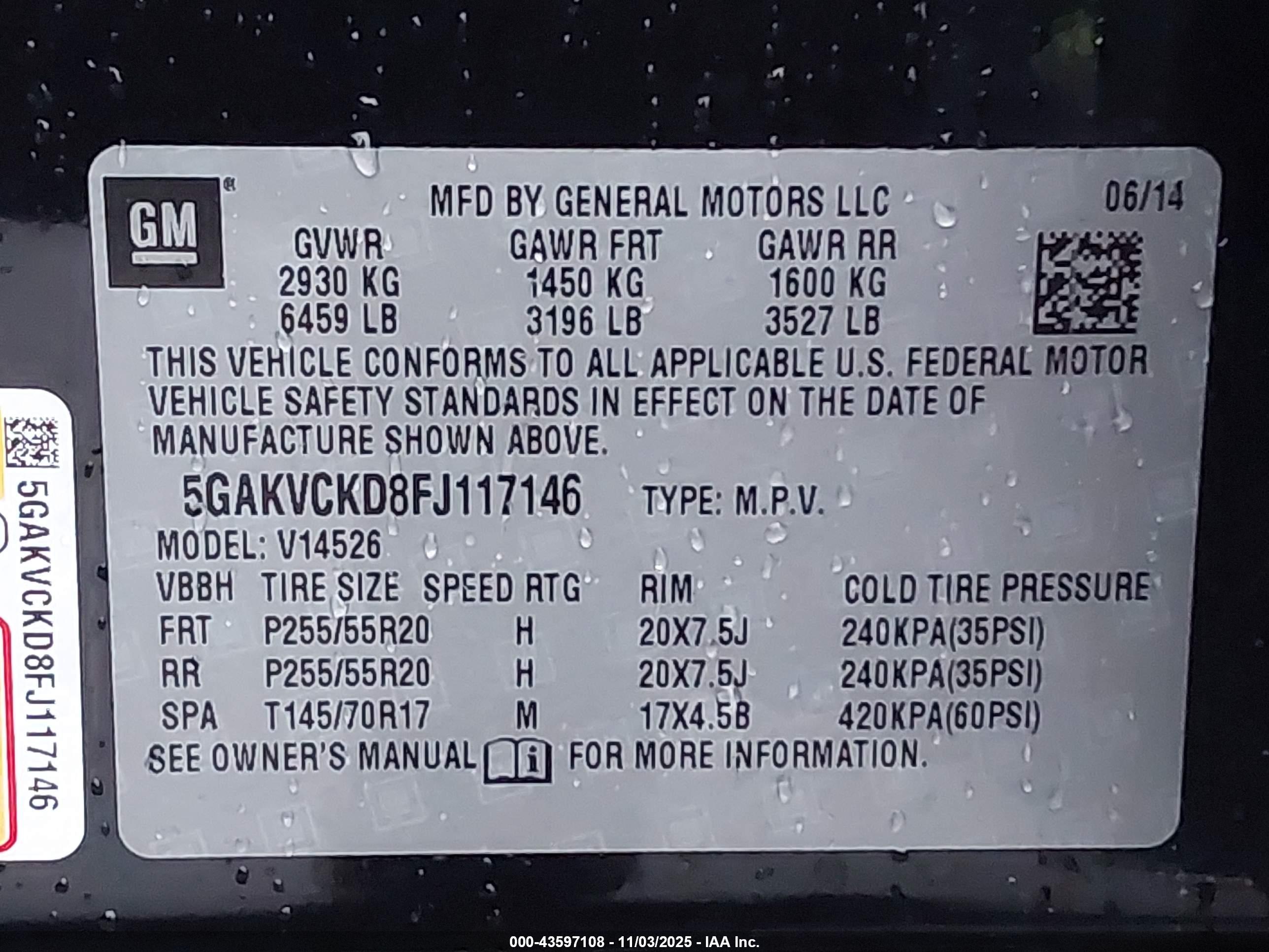 BUICK ENCLAVE image 9