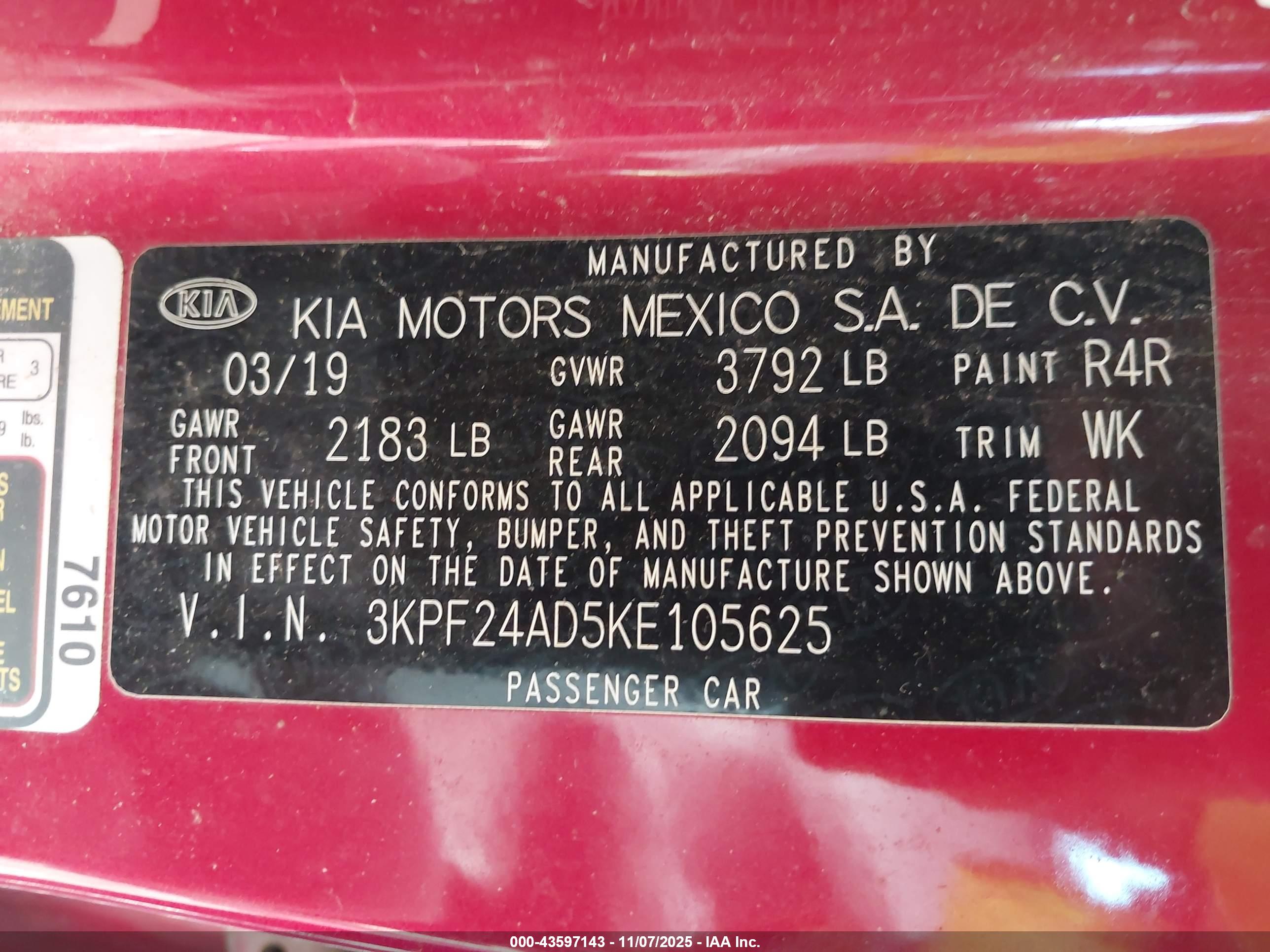 KIA FORTE image 9
