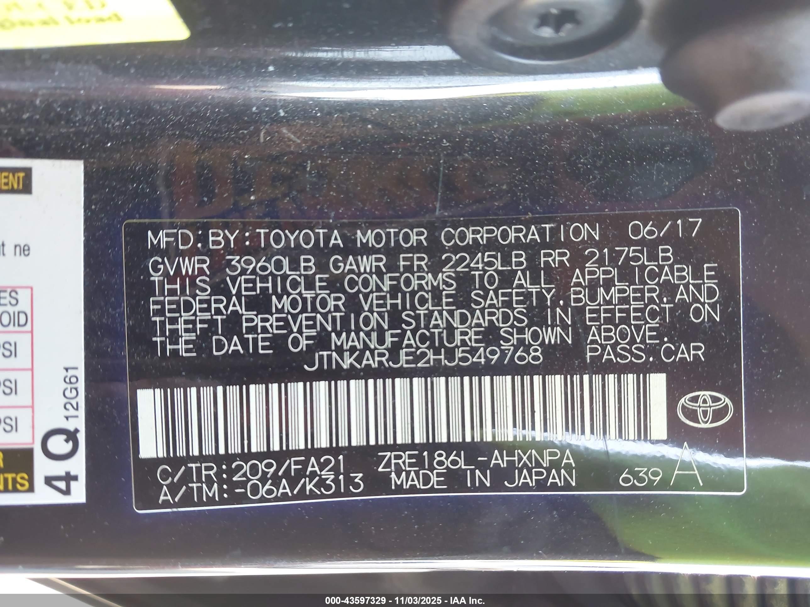 TOYOTA COROLLA image 9