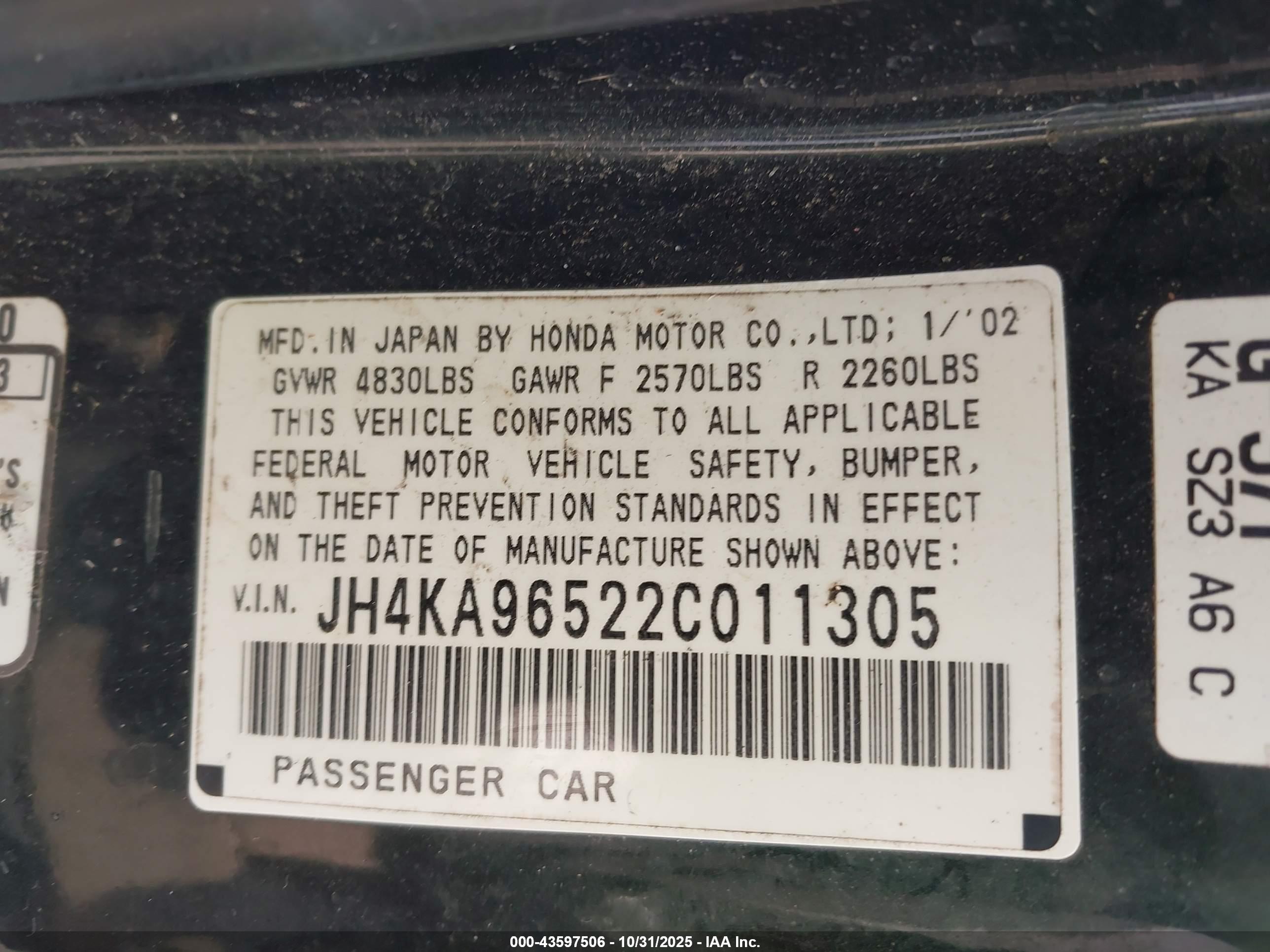 ACURA RL image 9