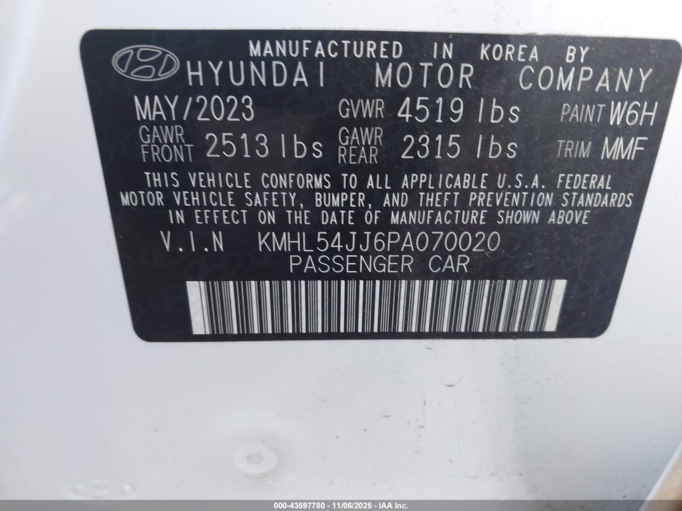 HYUNDAI SONATA image 9