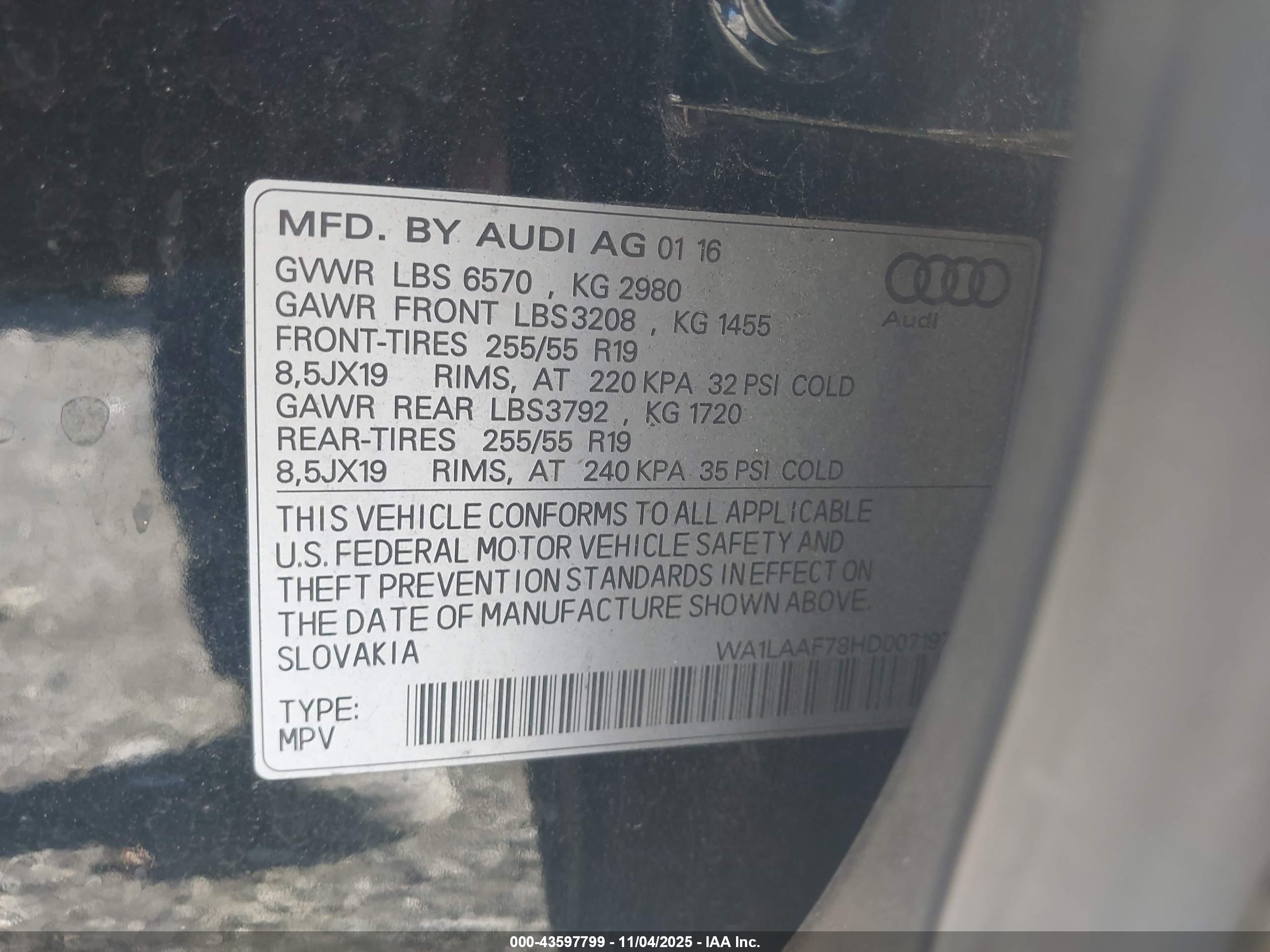 AUDI Q7 image 9