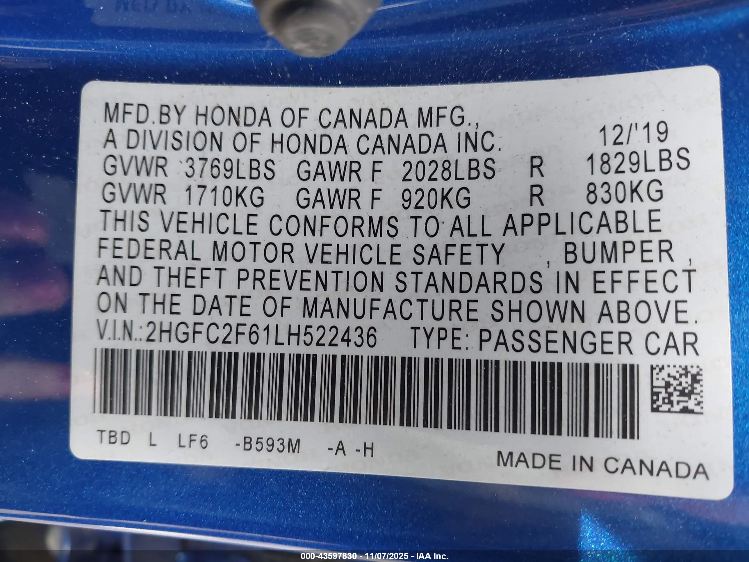 HONDA CIVIC image 9