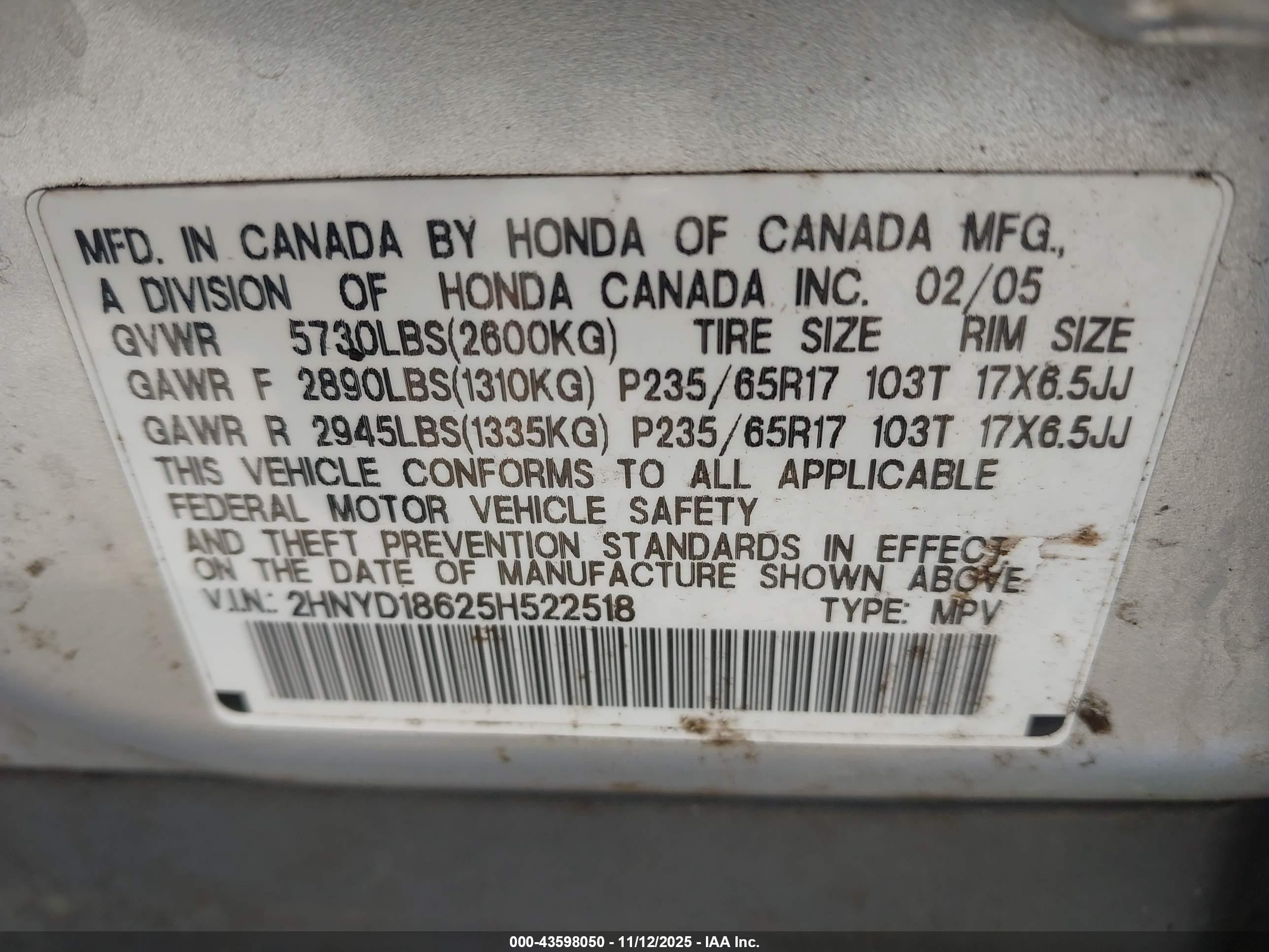 ACURA MDX image 9