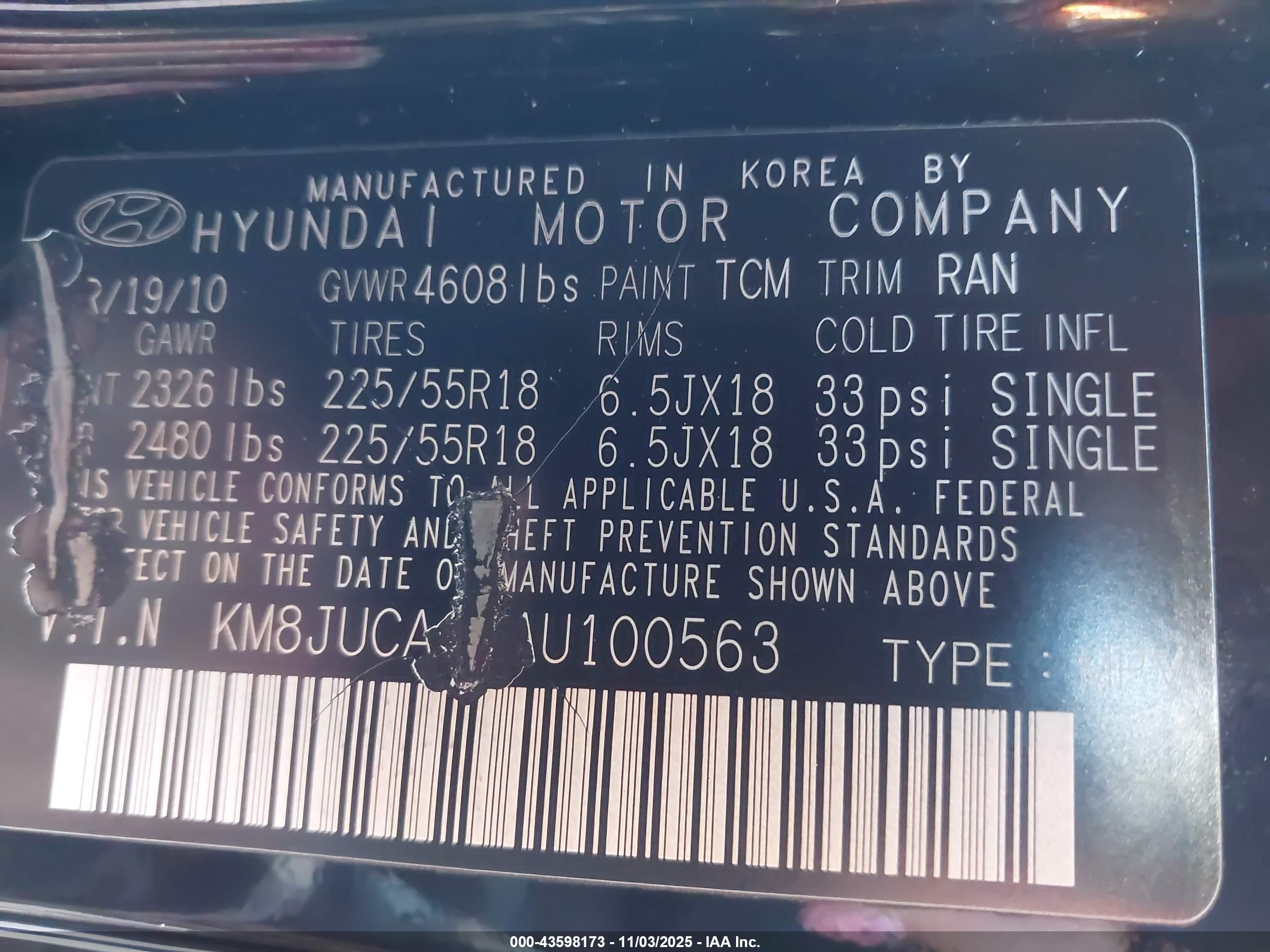 HYUNDAI TUCSON image 9
