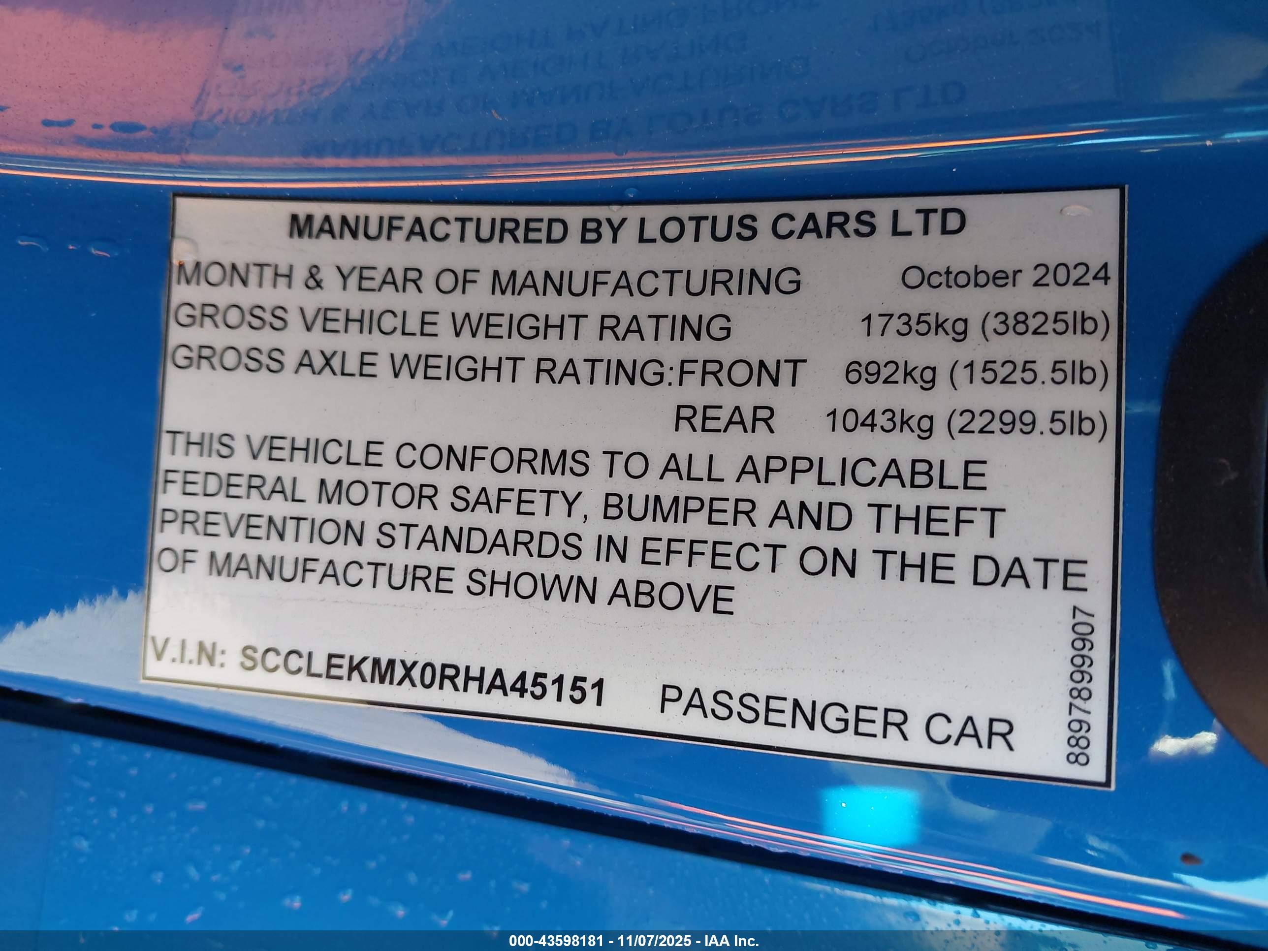 LOTUS EMIRA image 9
