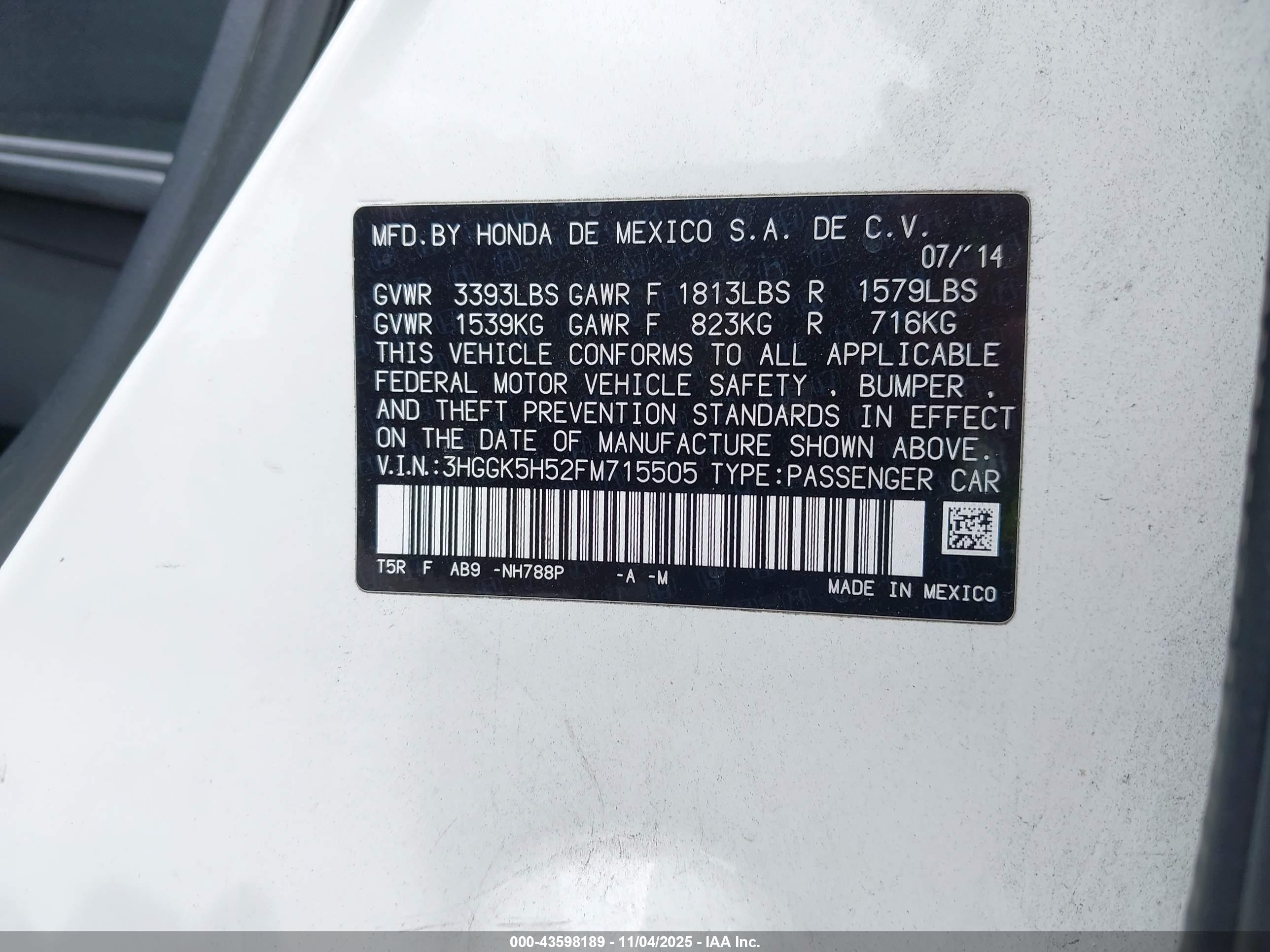 HONDA FIT image 9