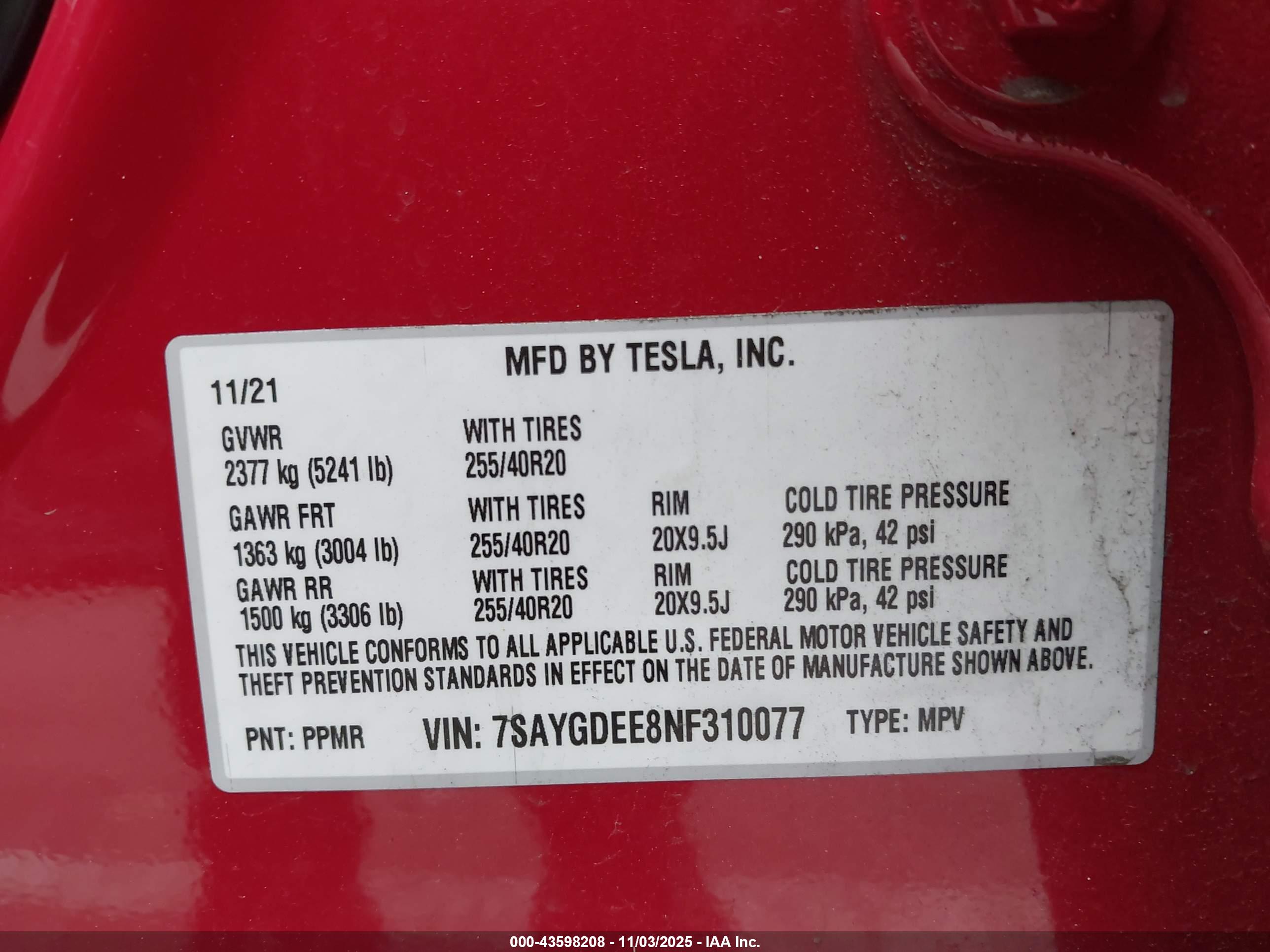TESLA MODEL image 9