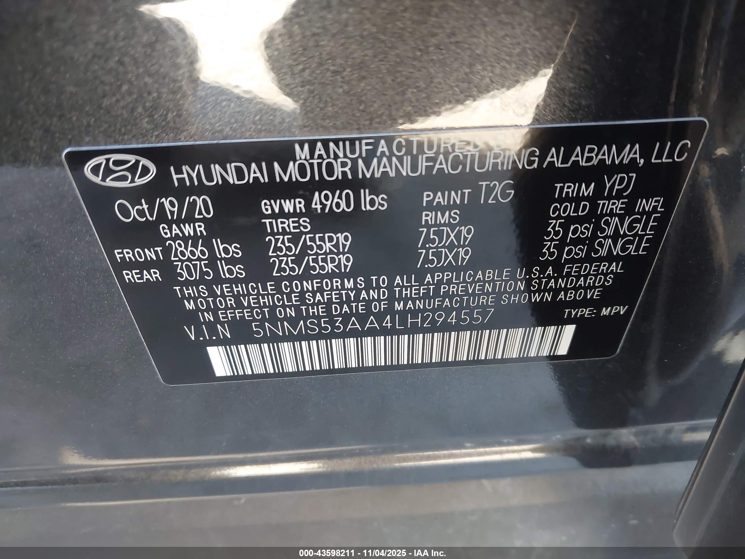 HYUNDAI SANTA image 9