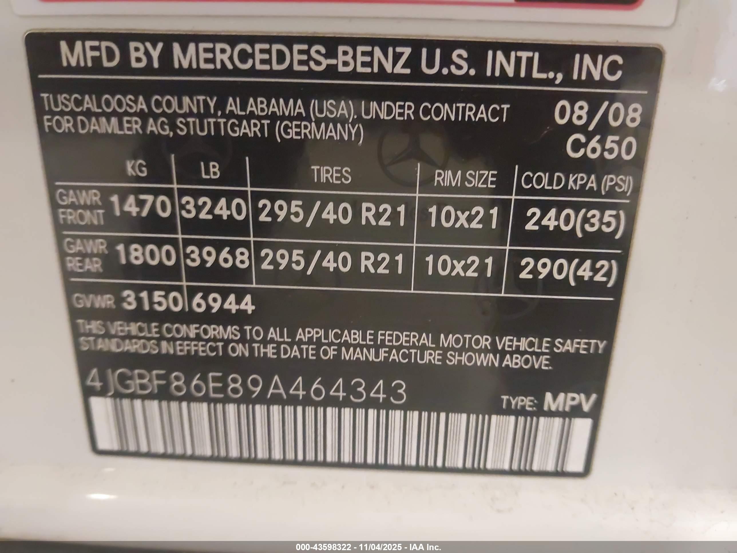 MERCEDES-BENZ GL image 9