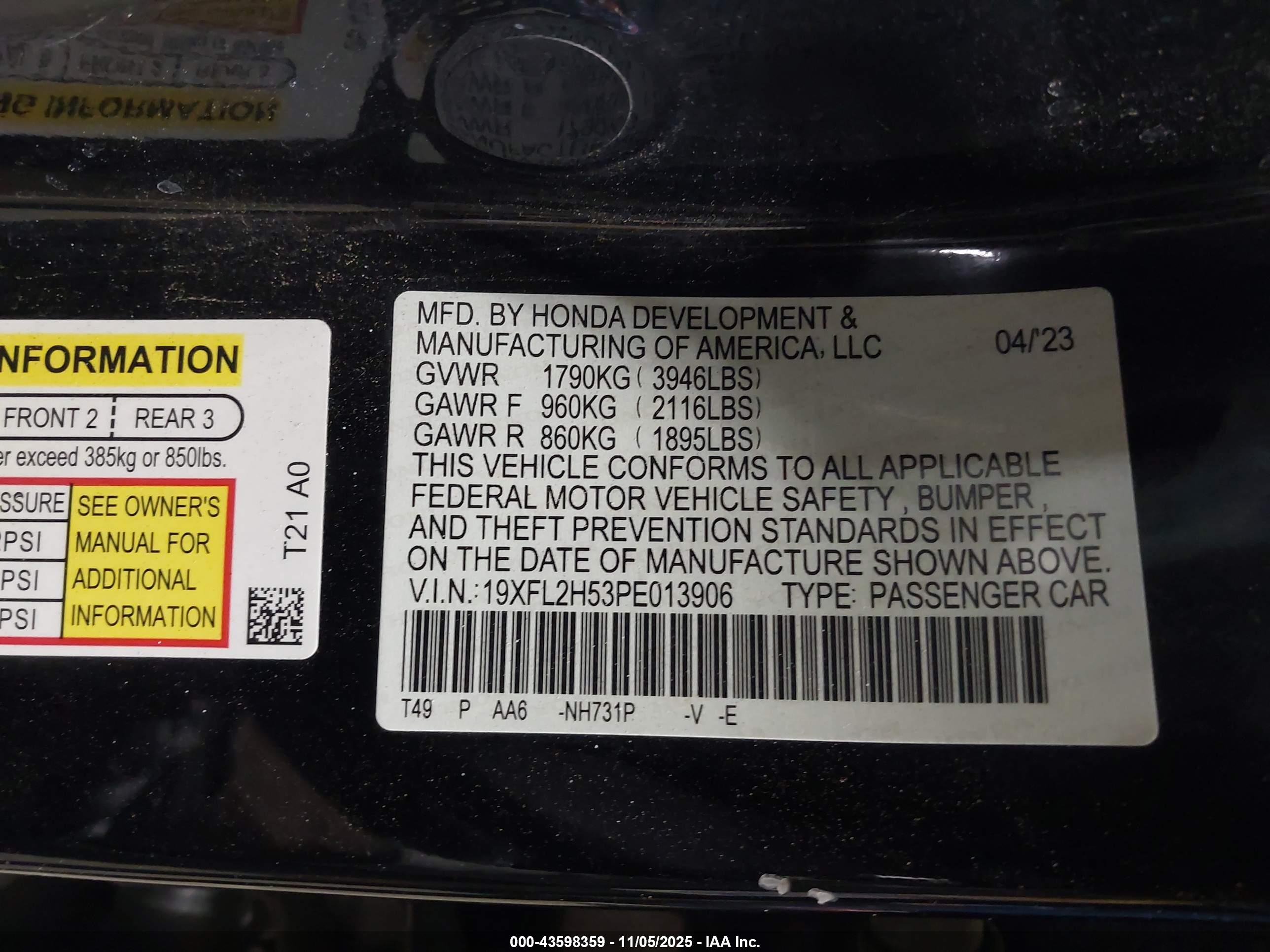 HONDA CIVIC image 9