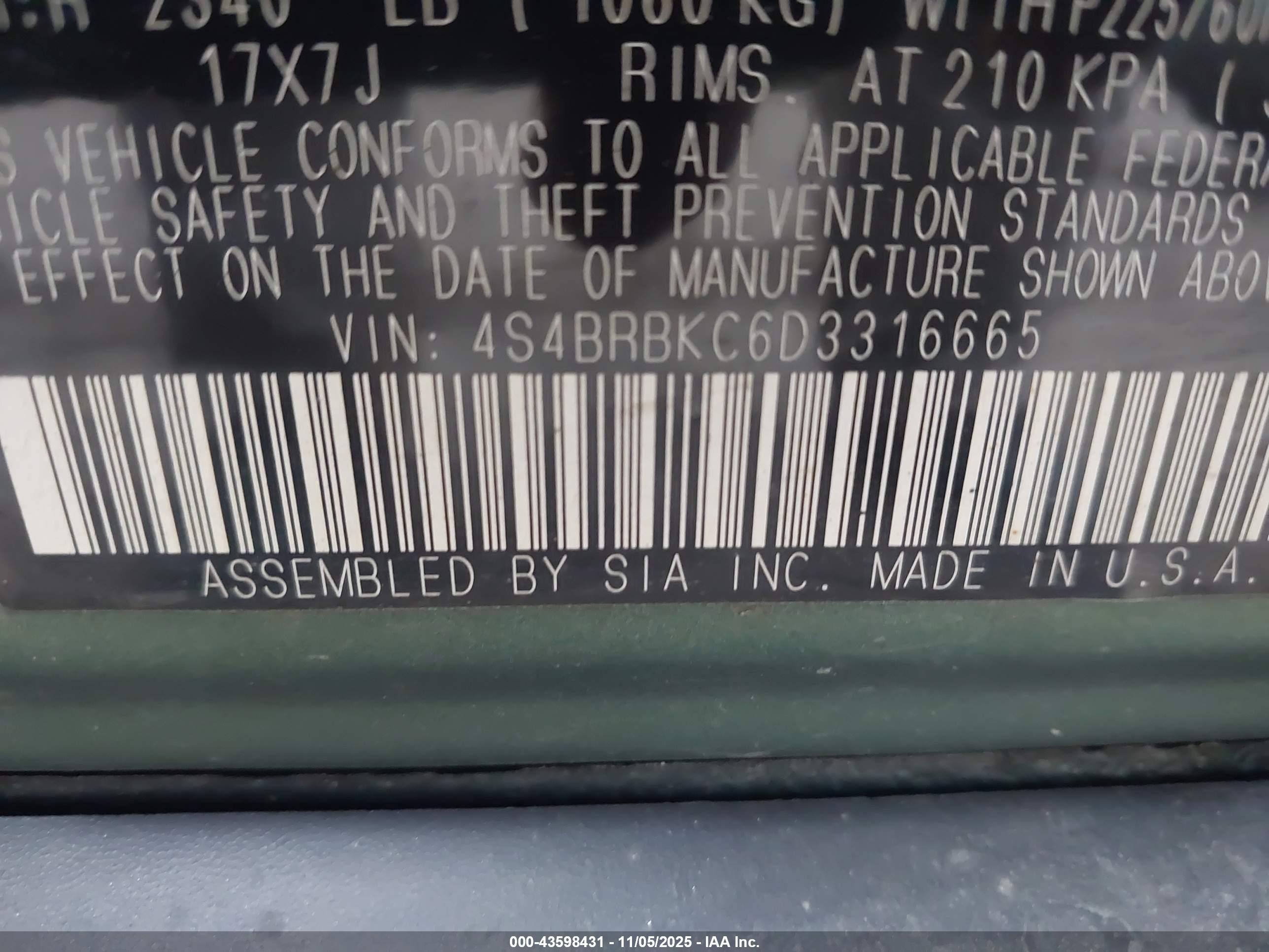 SUBARU OUTBACK image 9