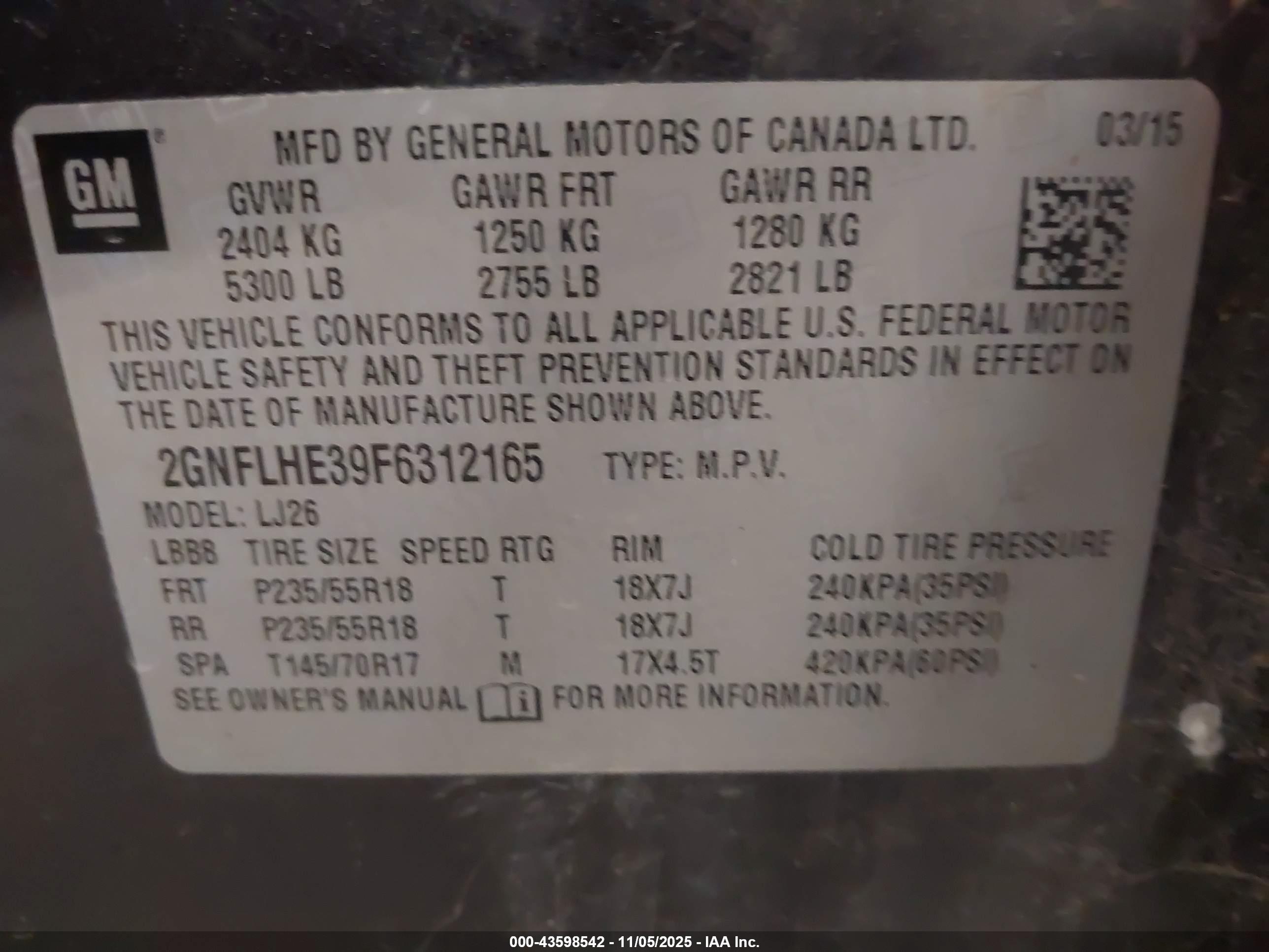 CHEVROLET EQUINOX image 9