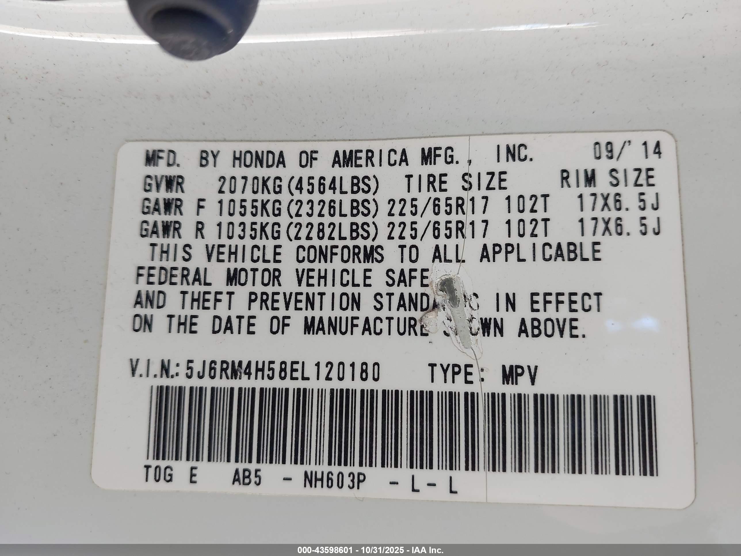 HONDA CR-V image 9