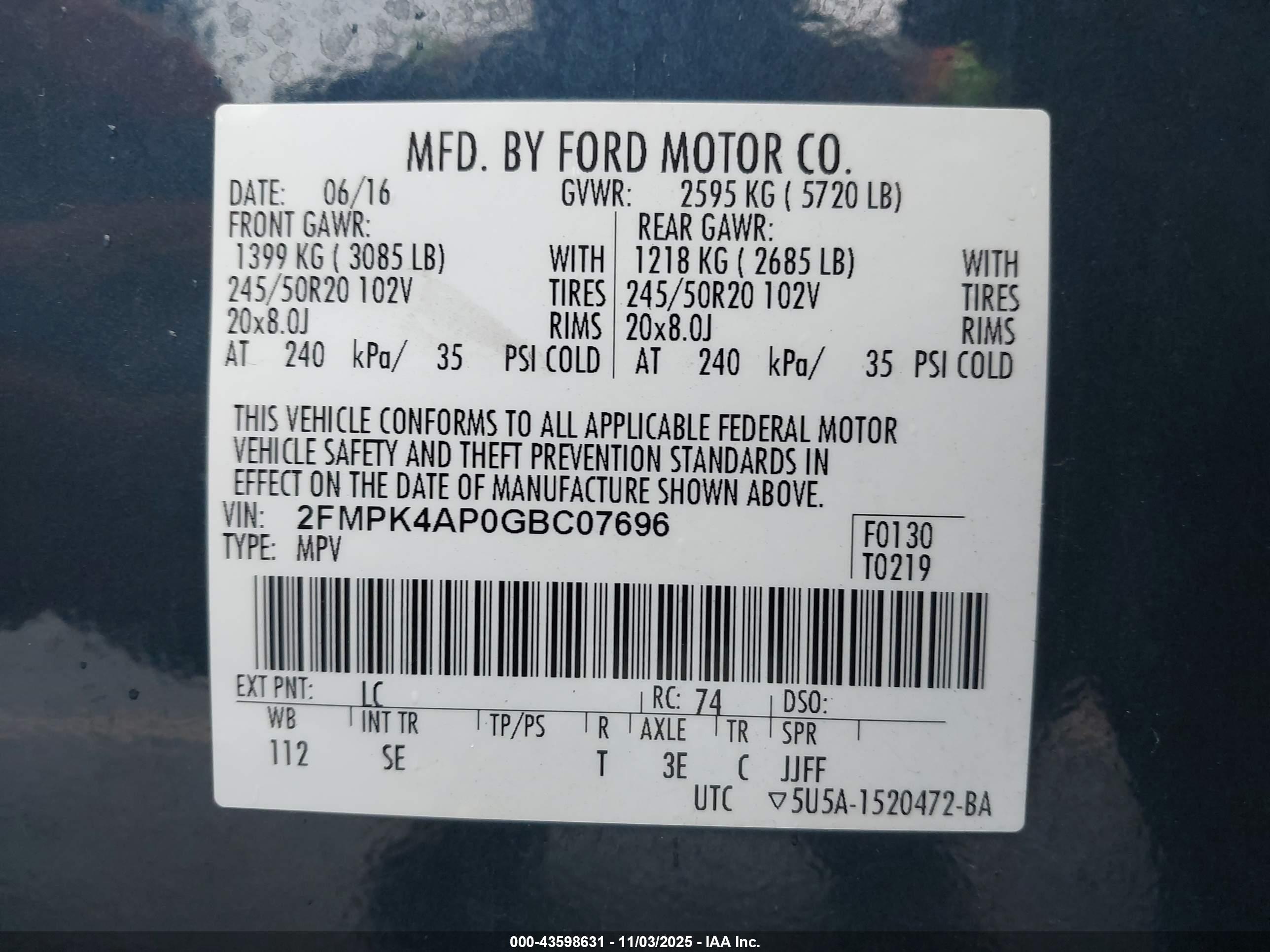 FORD EDGE image 9