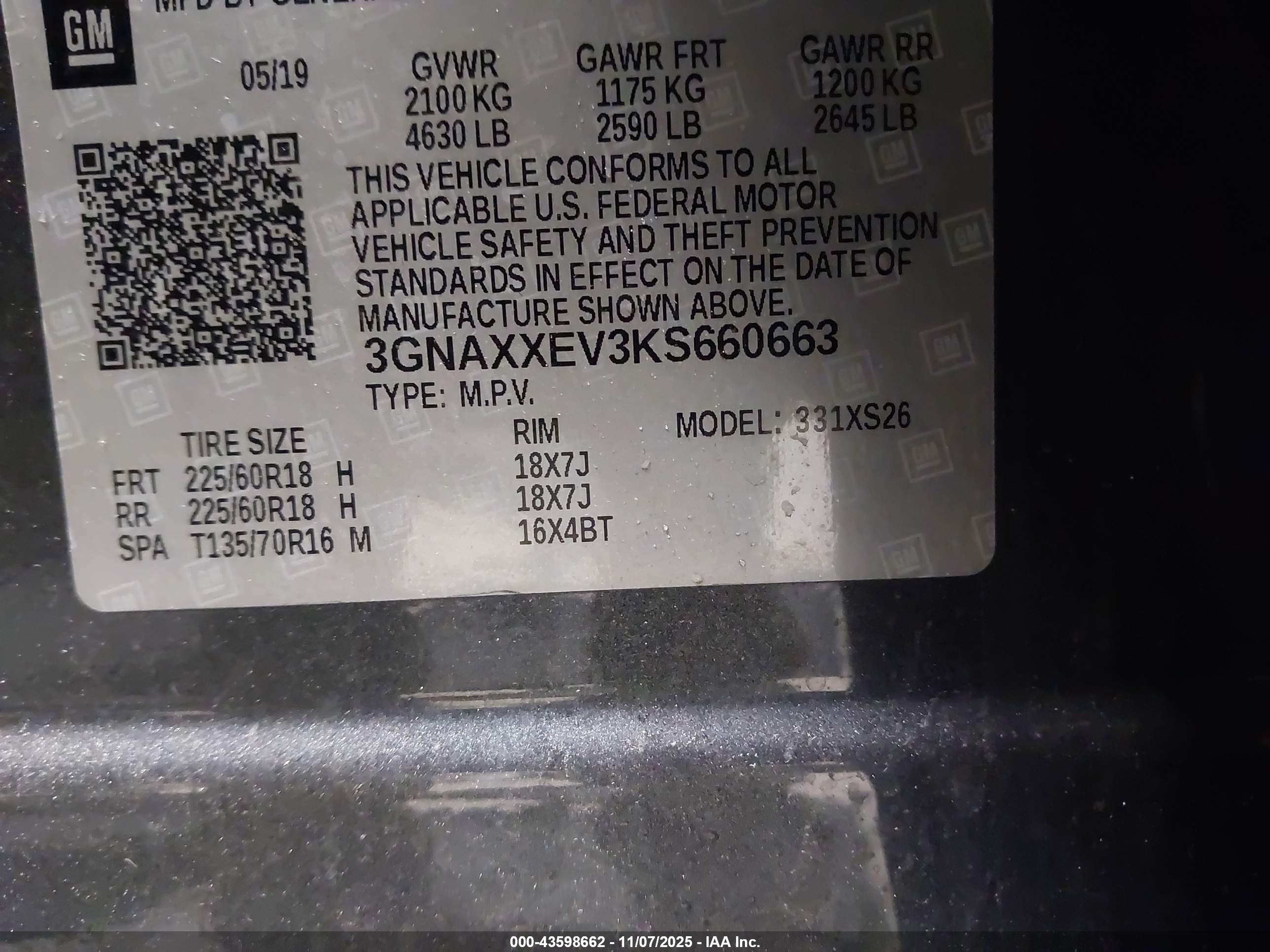 CHEVROLET EQUINOX image 9