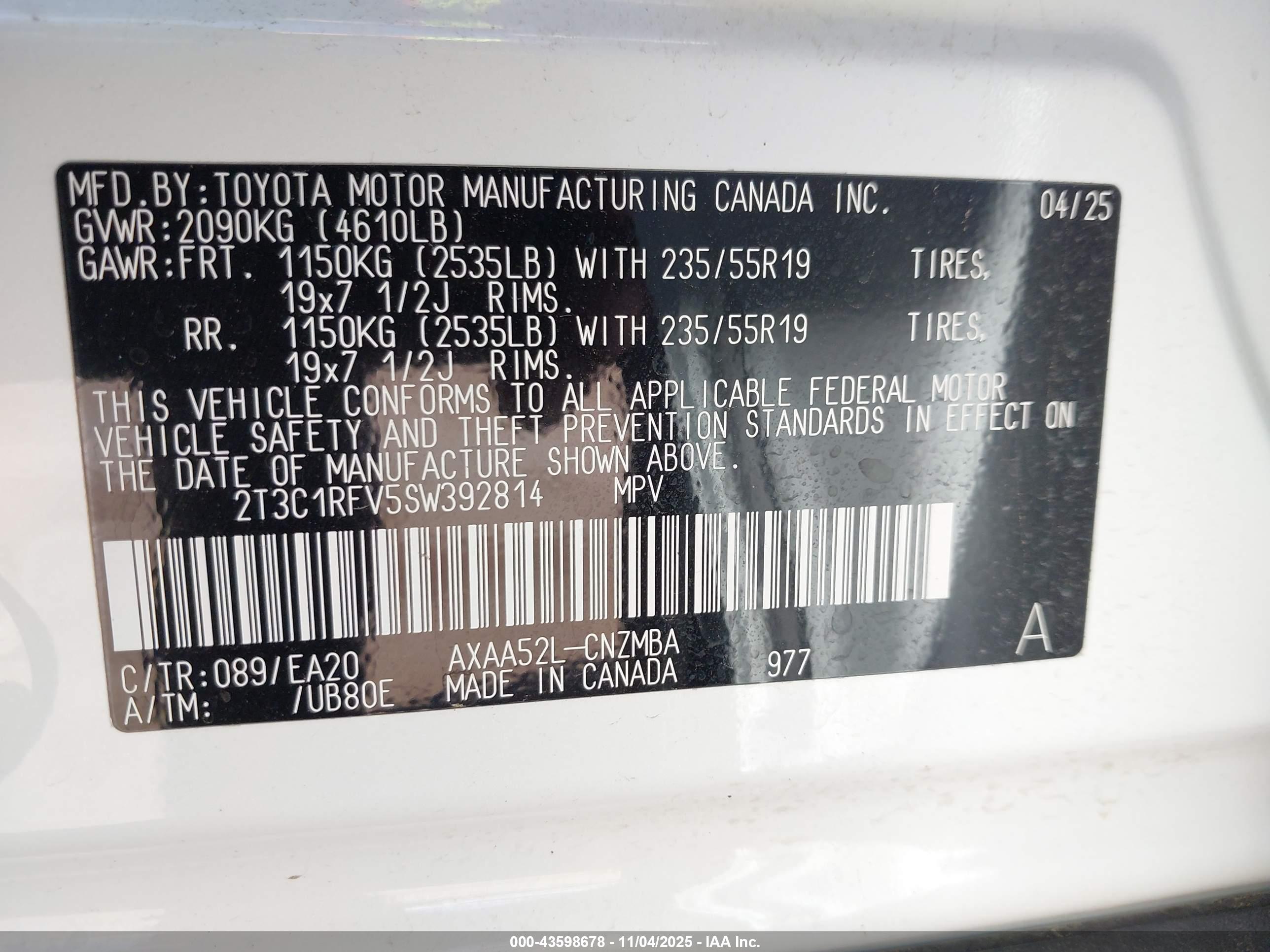 TOYOTA RAV4 image 9