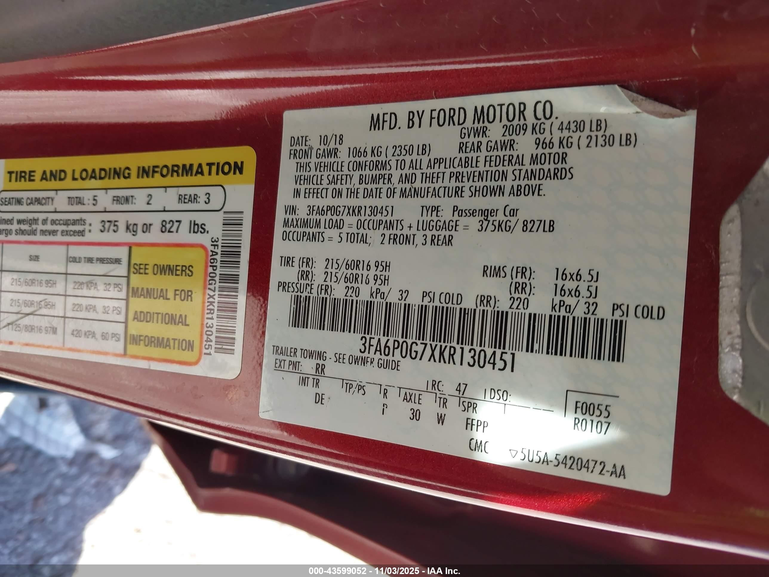 FORD FUSION image 9