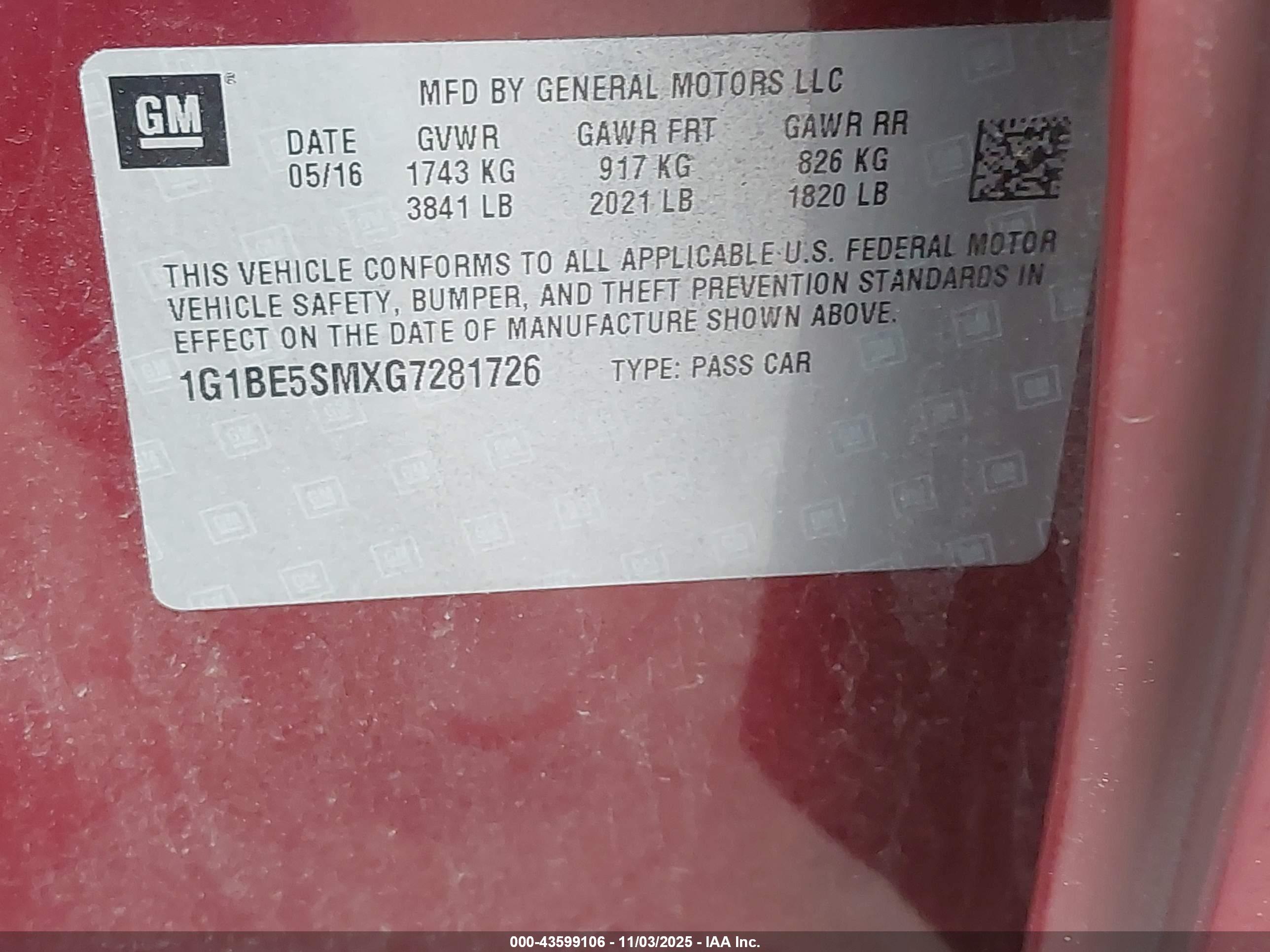 CHEVROLET CRUZE image 9