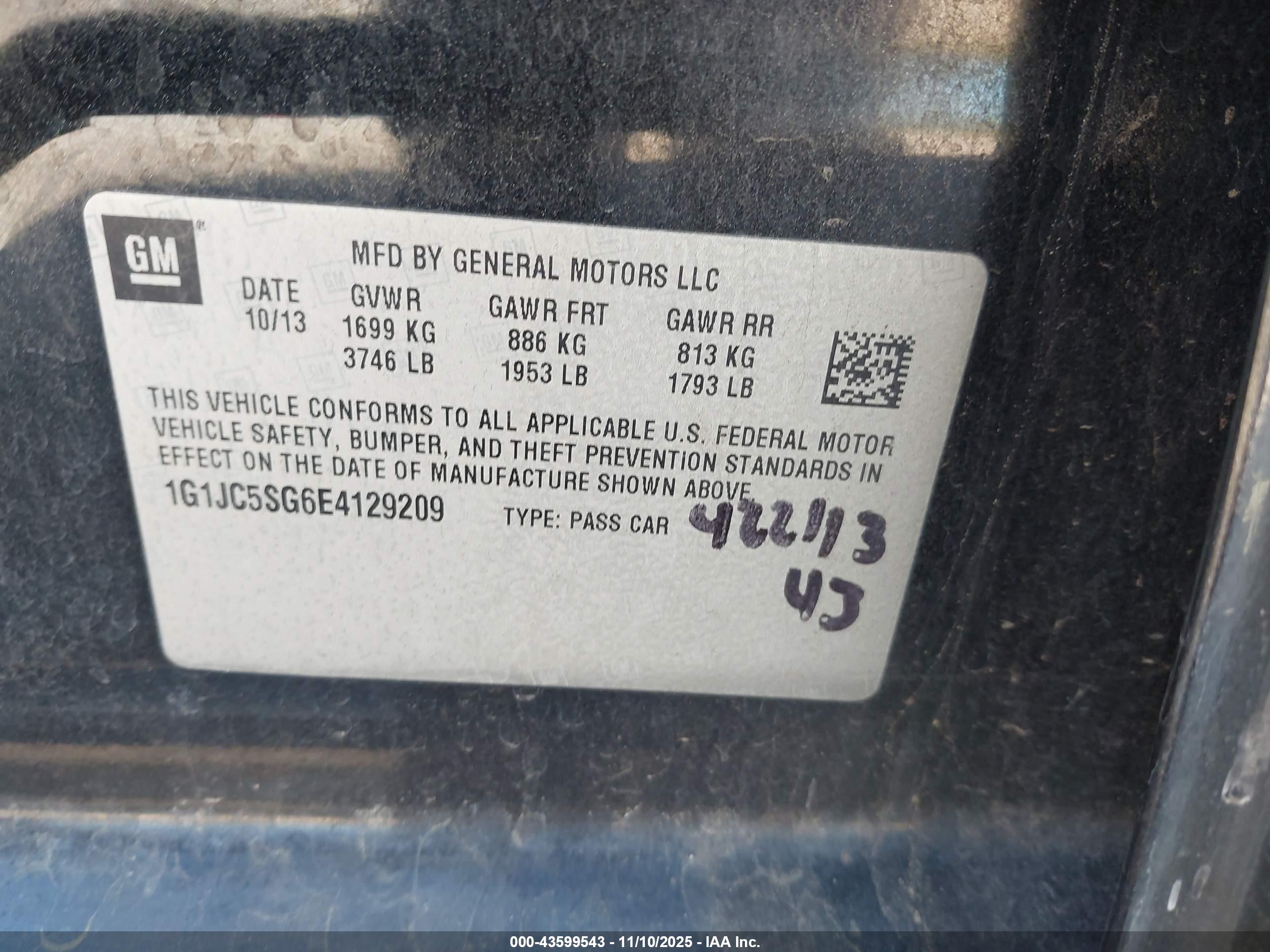 CHEVROLET SONIC image 9