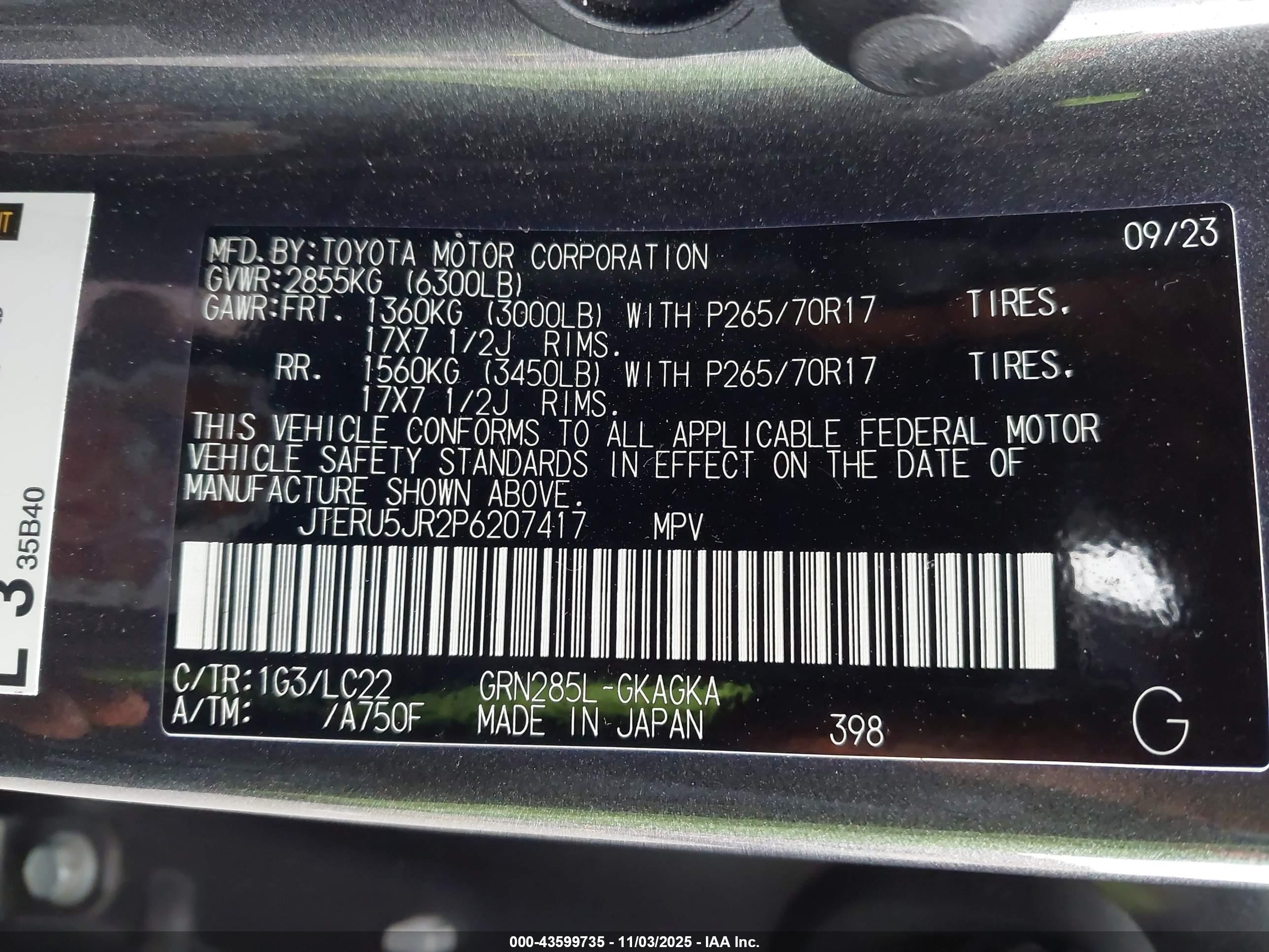 TOYOTA 4RUNNER image 9